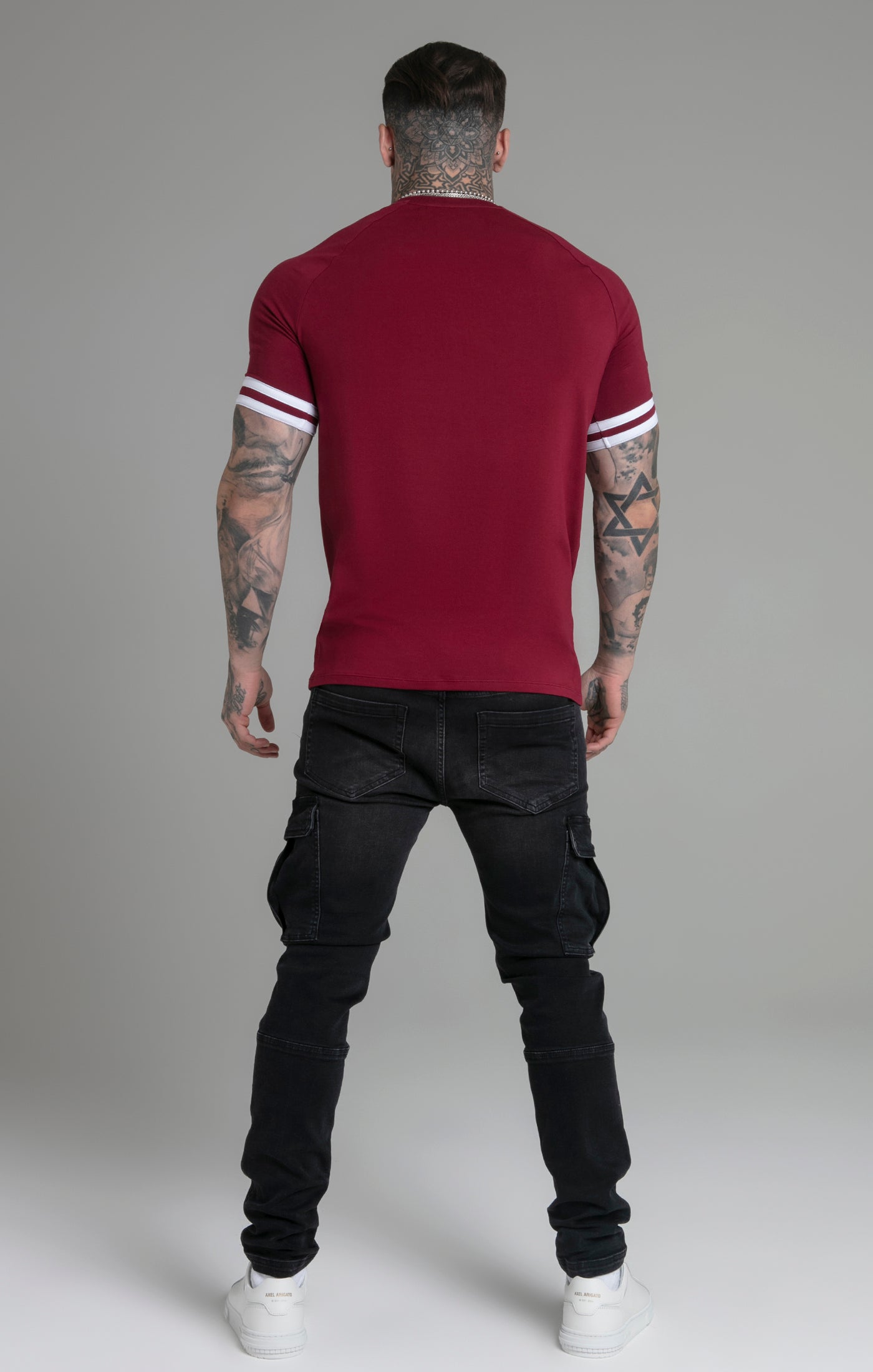 Tournament T-Shirt in Red T-Shirts SikSilk   