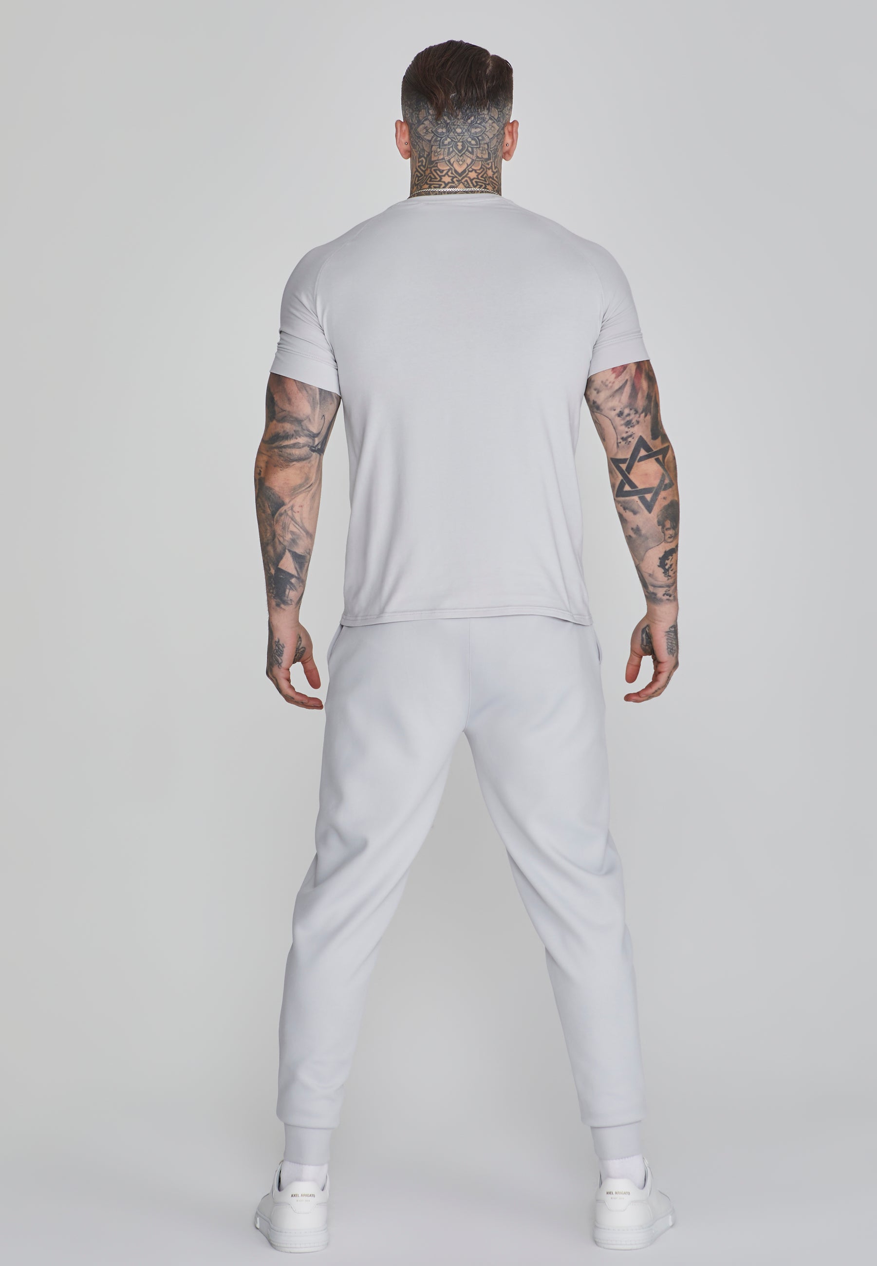 Smart T-Shirt in Light Grey T-Shirts SikSilk   