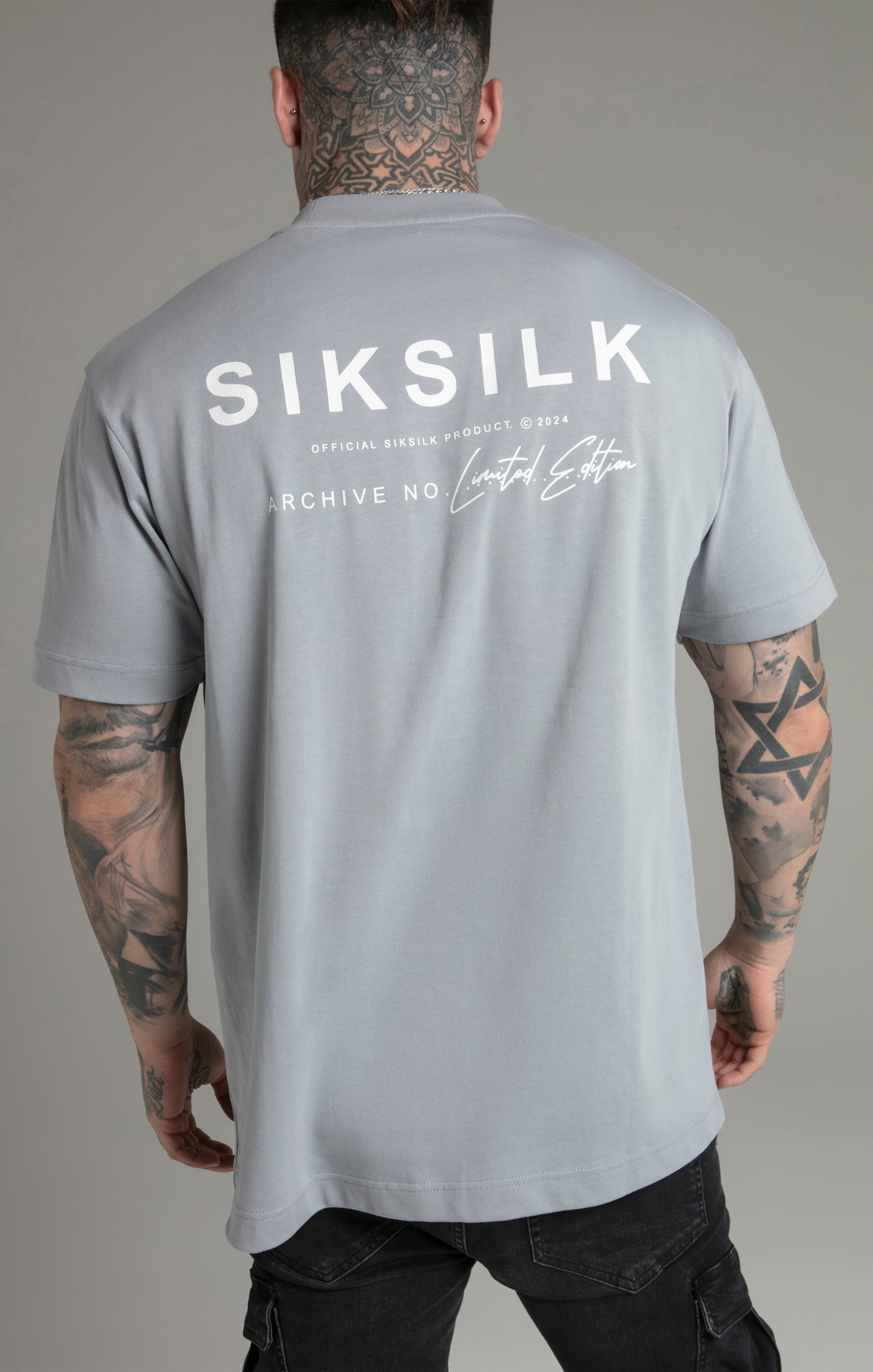 Limited Edition T-Shirt in Grey T-Shirts SikSilk   