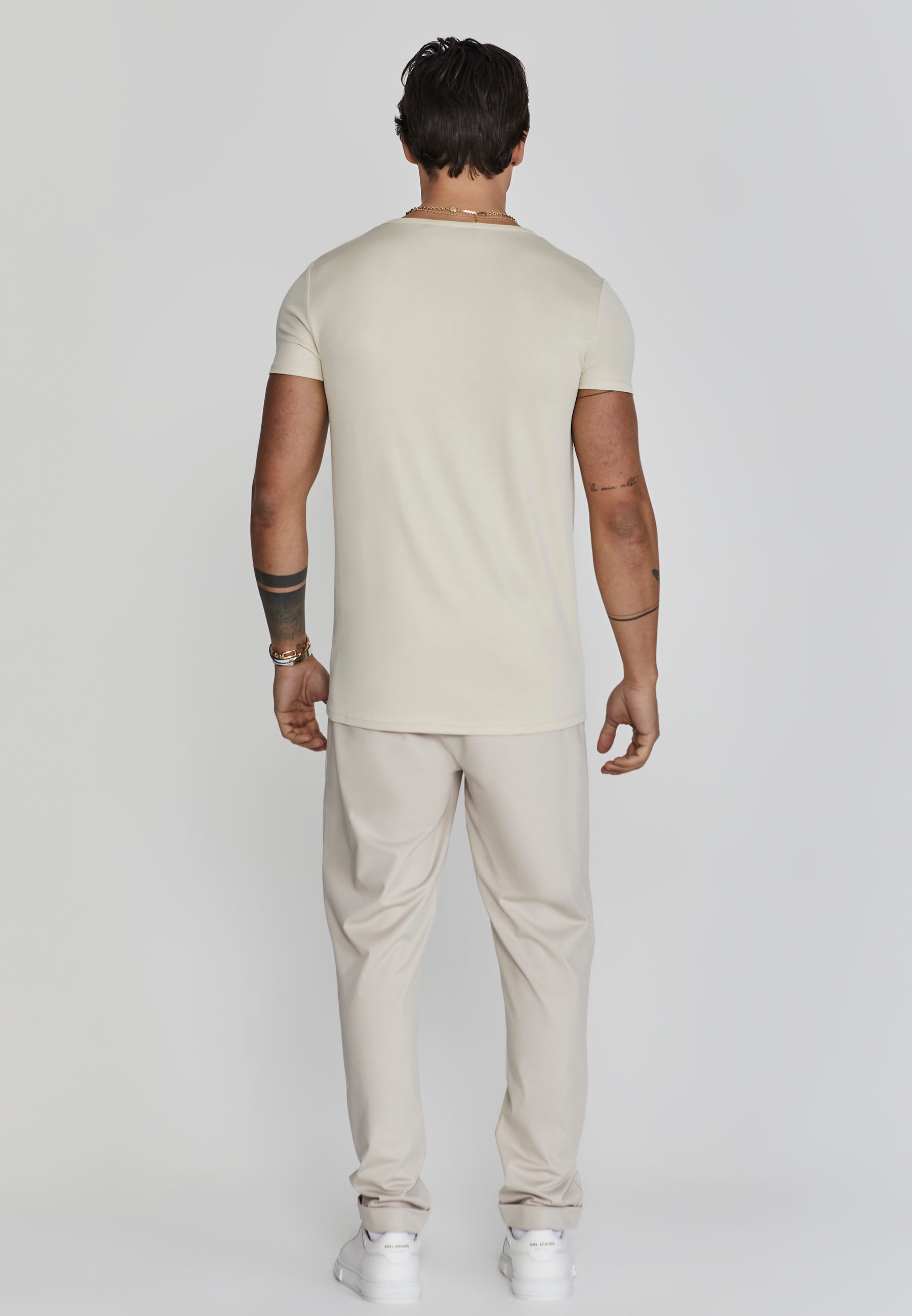 Smart Chino in Beige Hosen SikSilk   