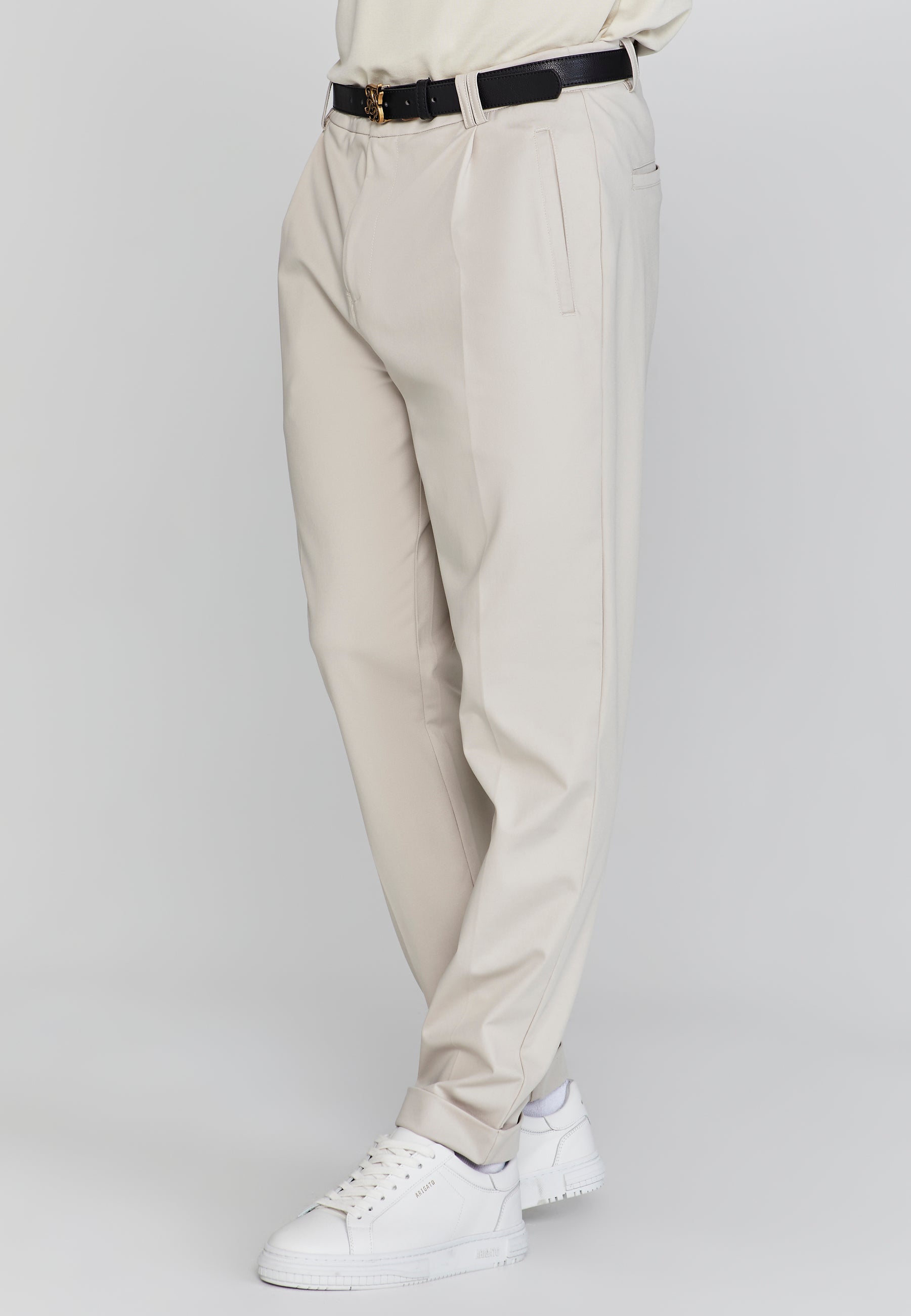 Smart Chino in Beige Hosen SikSilk   