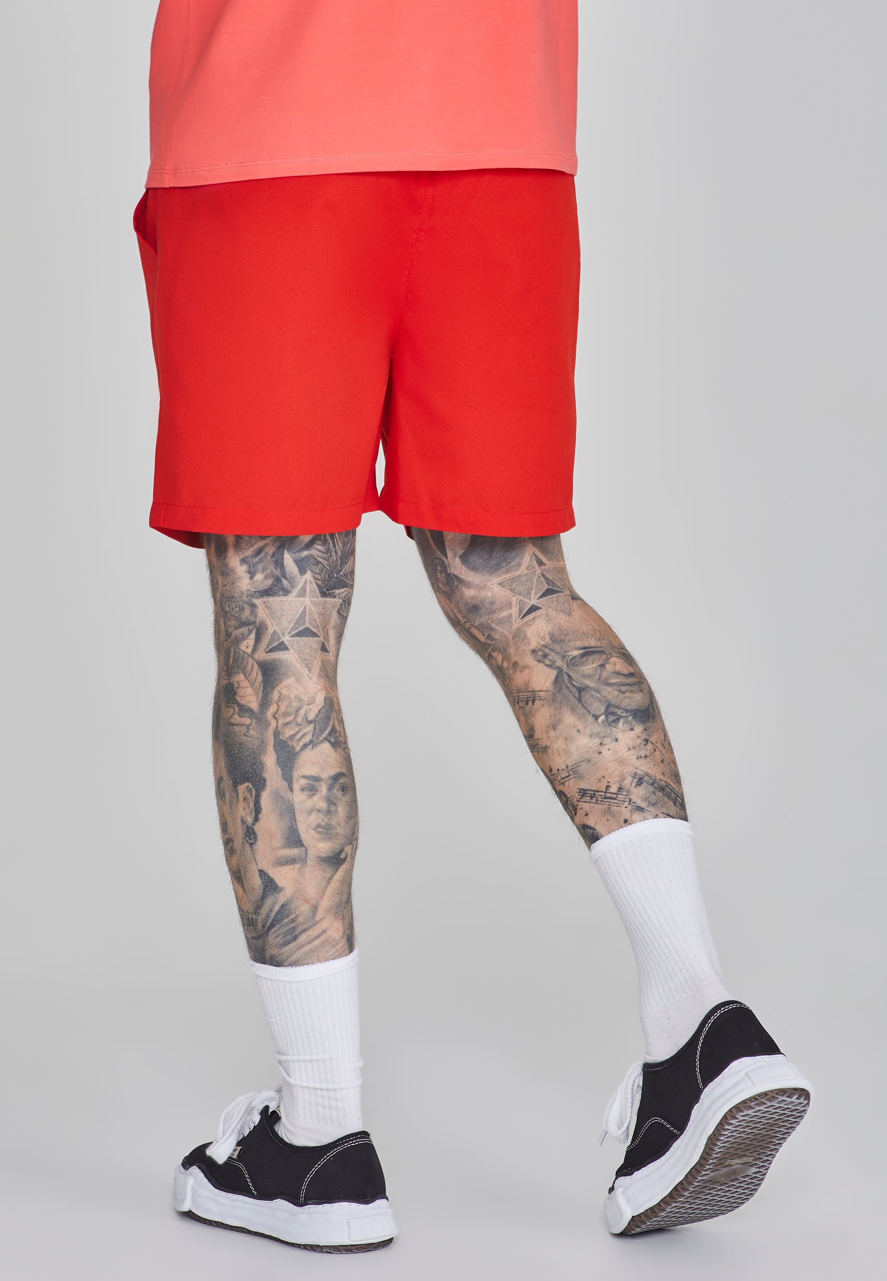 Swim Shorts in Coral Badehosen SikSilk   