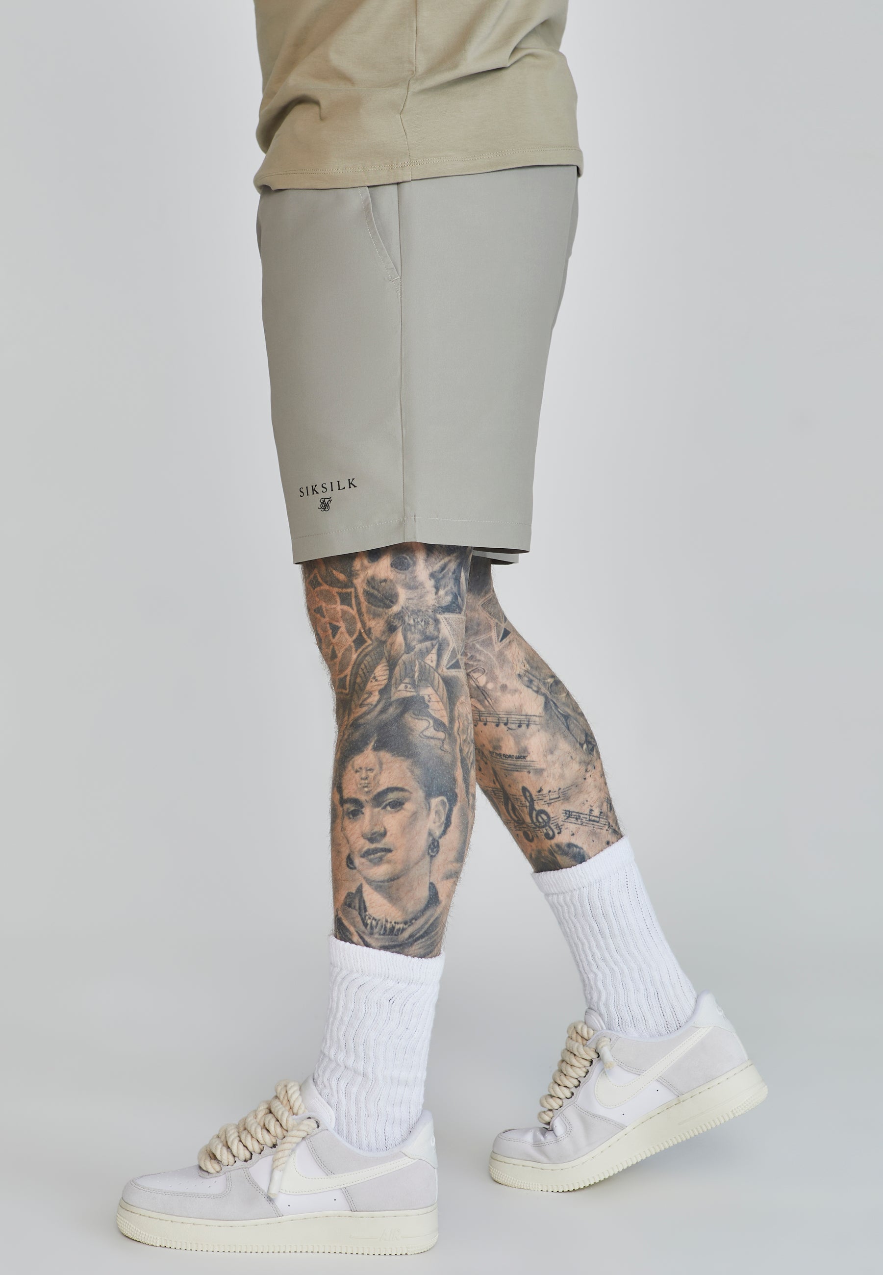 Swim Shorts in Khaki Badehosen SikSilk   