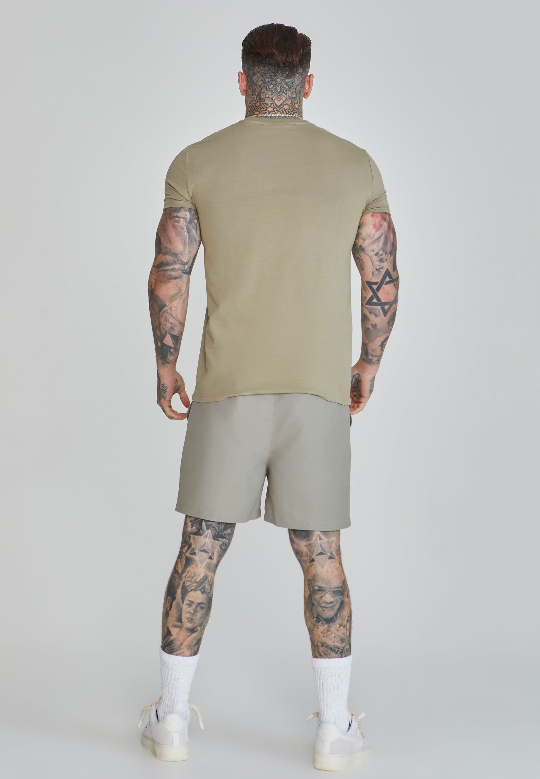 Swim Shorts in Khaki Badehosen SikSilk   