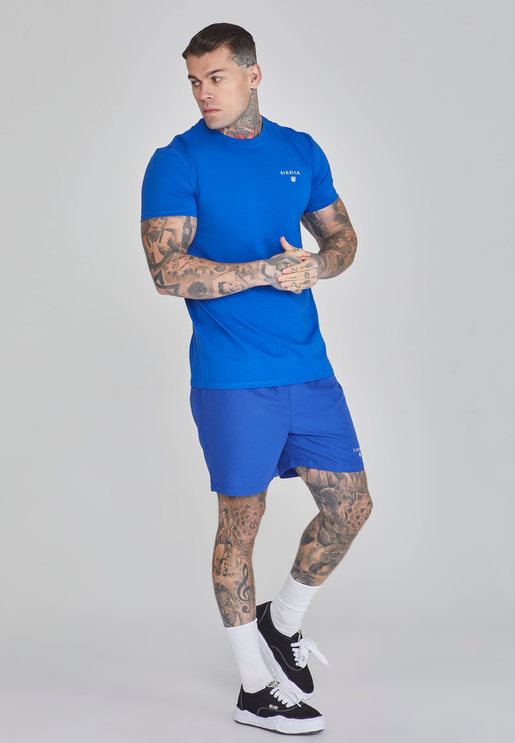 Swim Shorts in Blue Badehosen SikSilk   