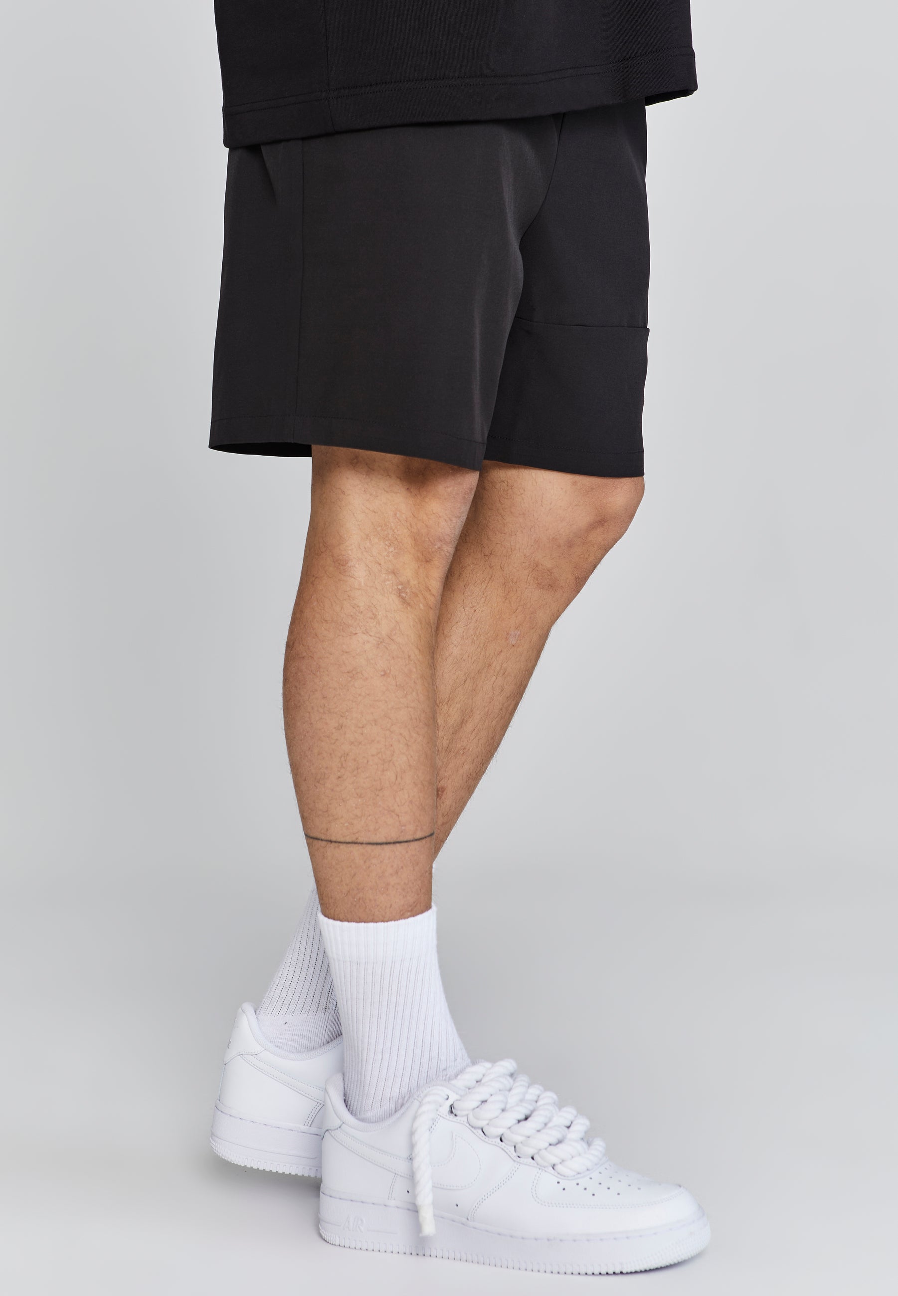 Swim Shorts in Black Badehosen SikSilk   