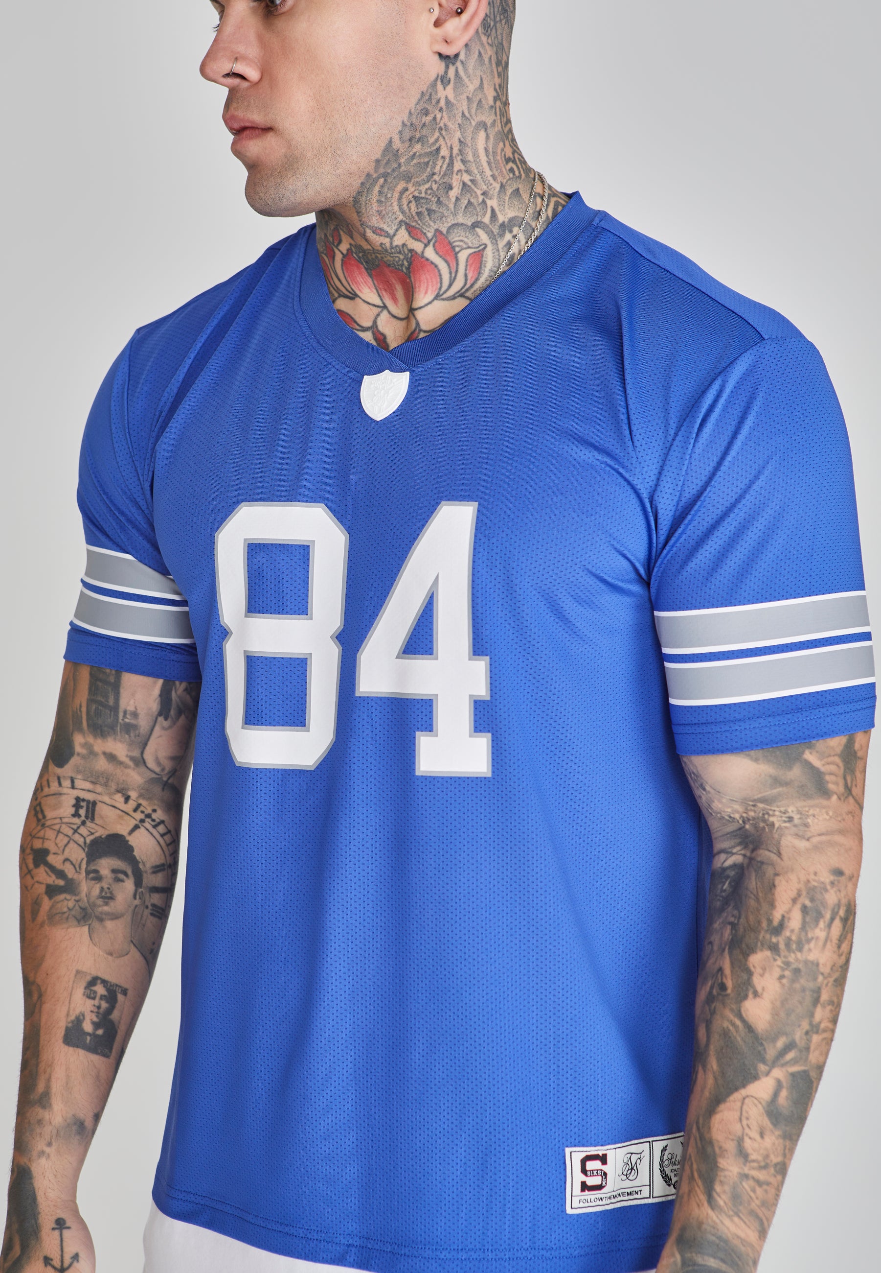 Sports T-Shirt in Blue T-Shirts SikSilk   