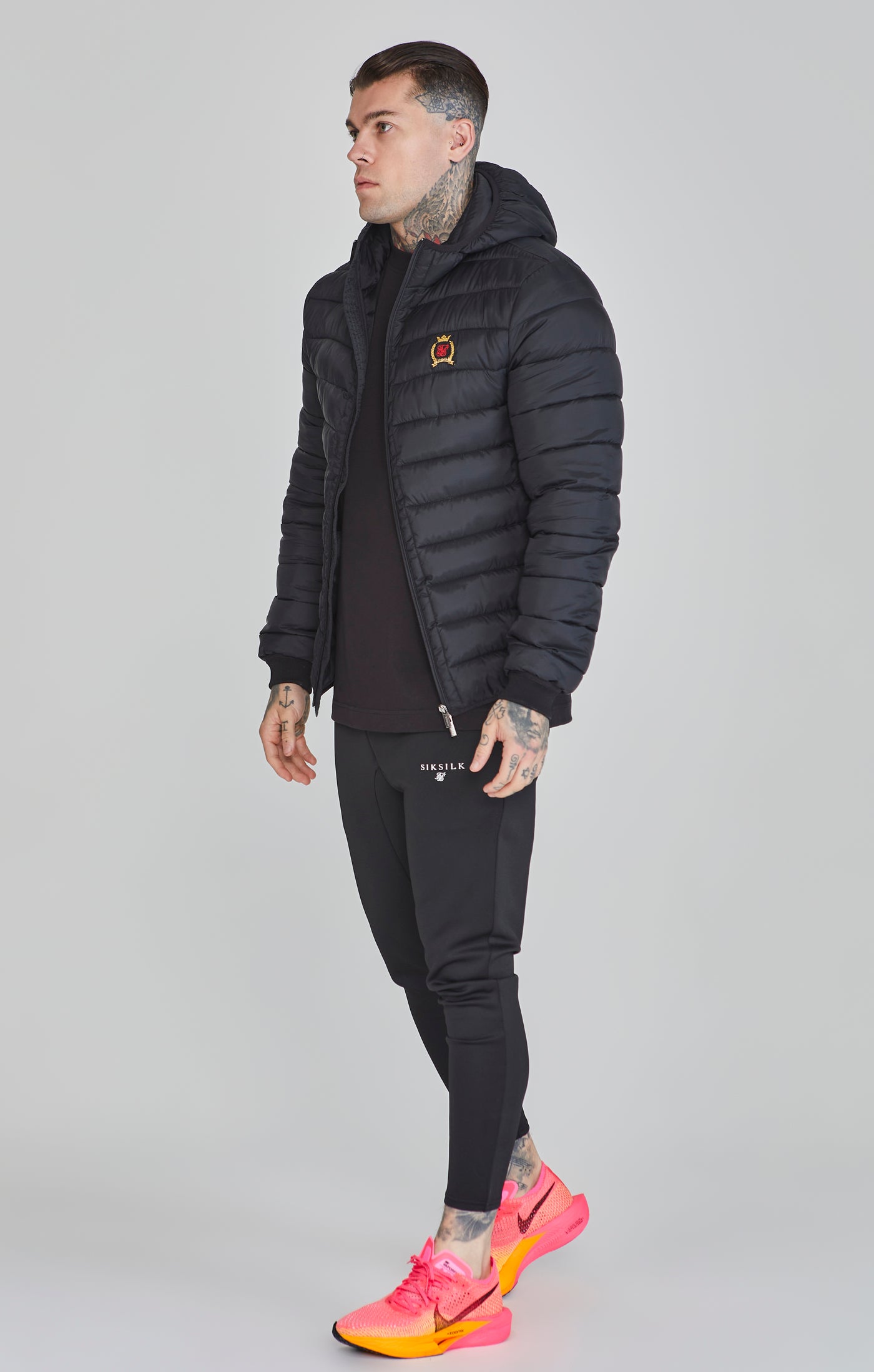 Bubble Jacket in Black Jacken SikSilk   