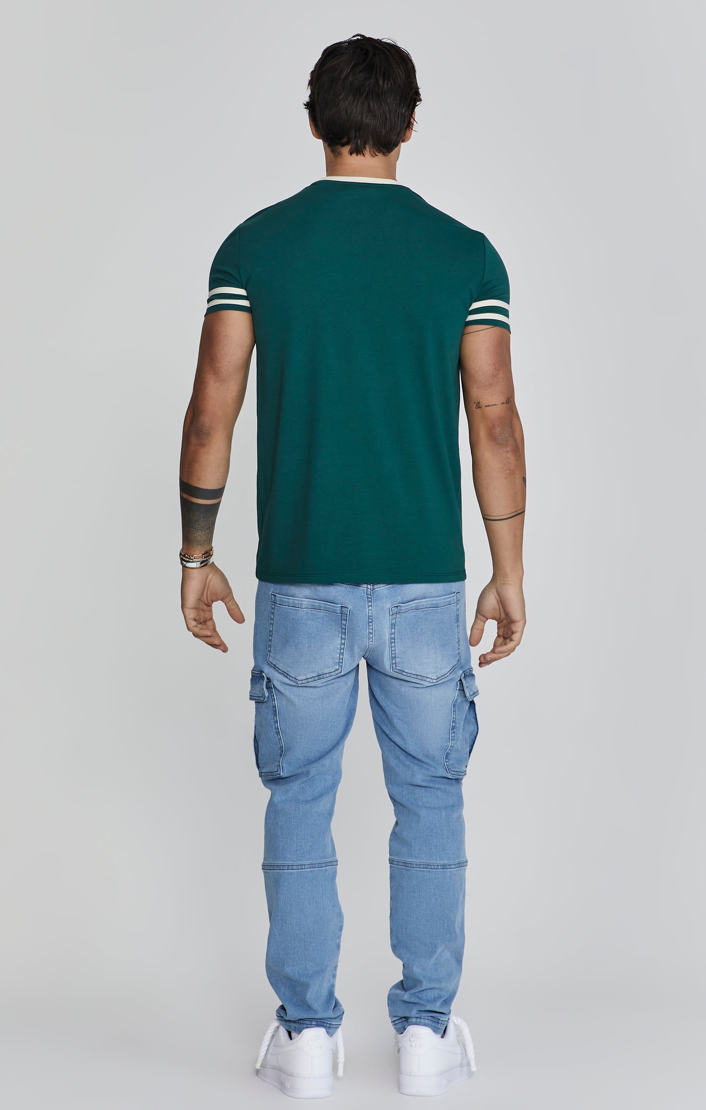 Tournament T-Shirt in Green T-Shirts SikSilk   