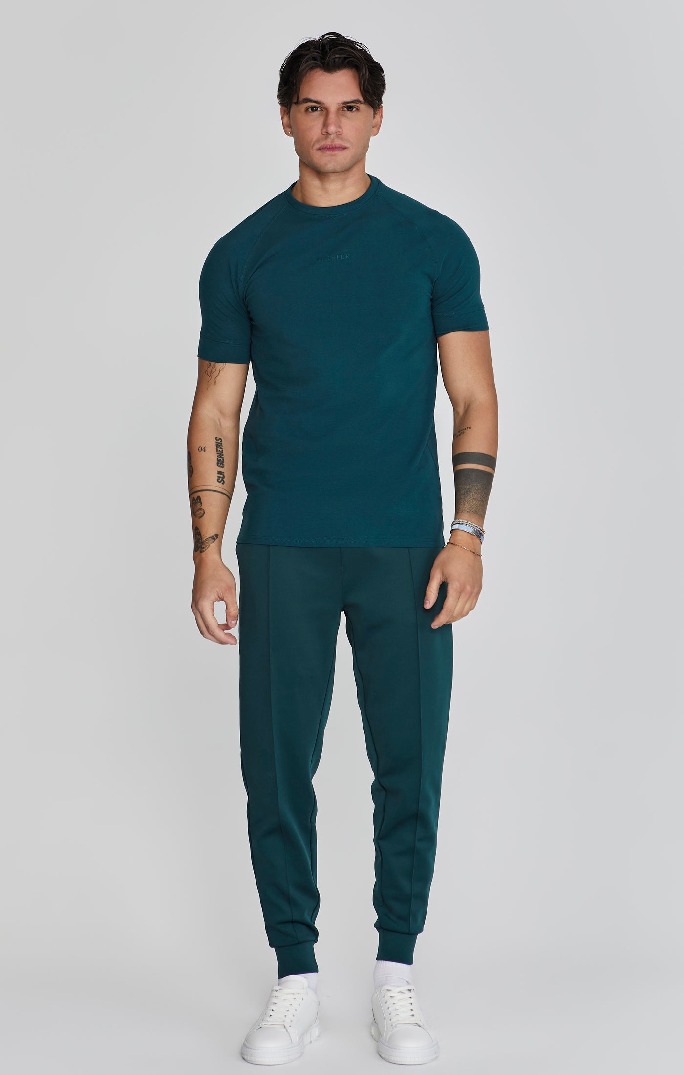 Smart Joggers in Green Hosen SikSilk   