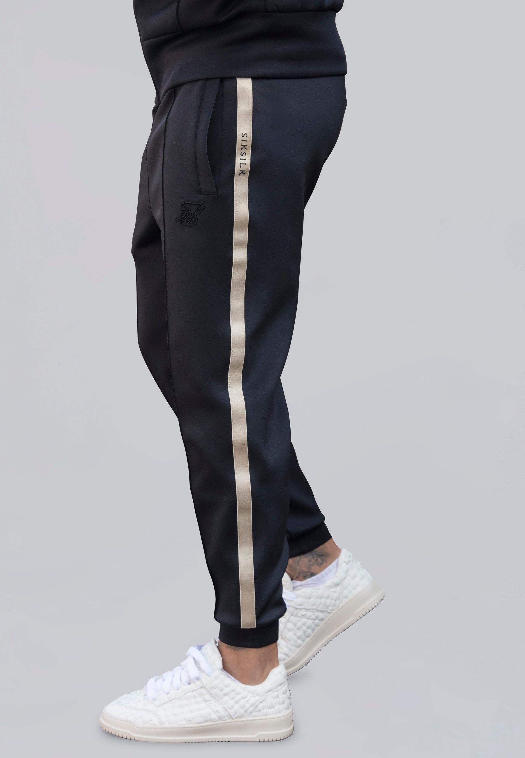 Smart Joggers in Black Hosen SikSilk   