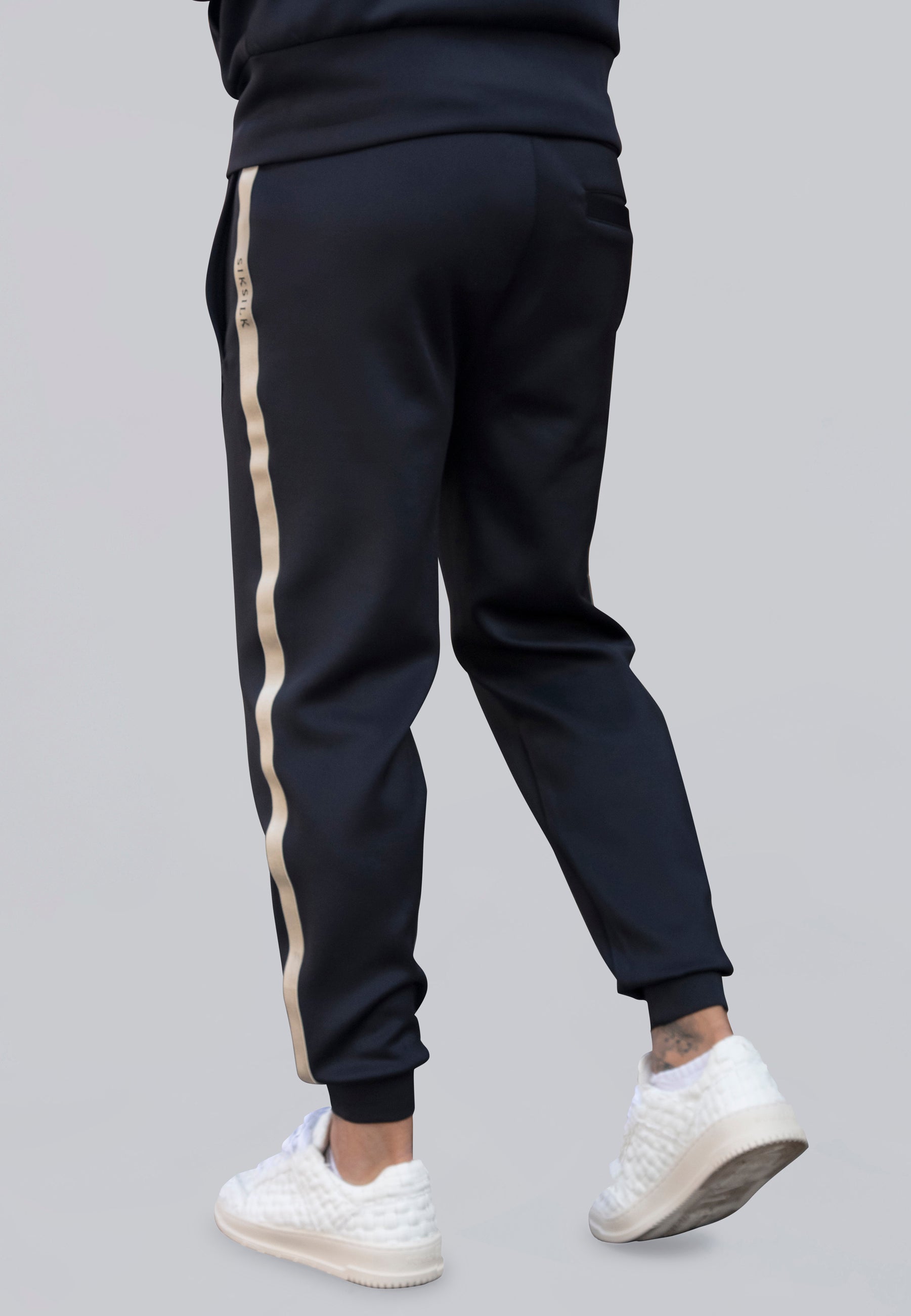 Smart Joggers in Black Hosen SikSilk   