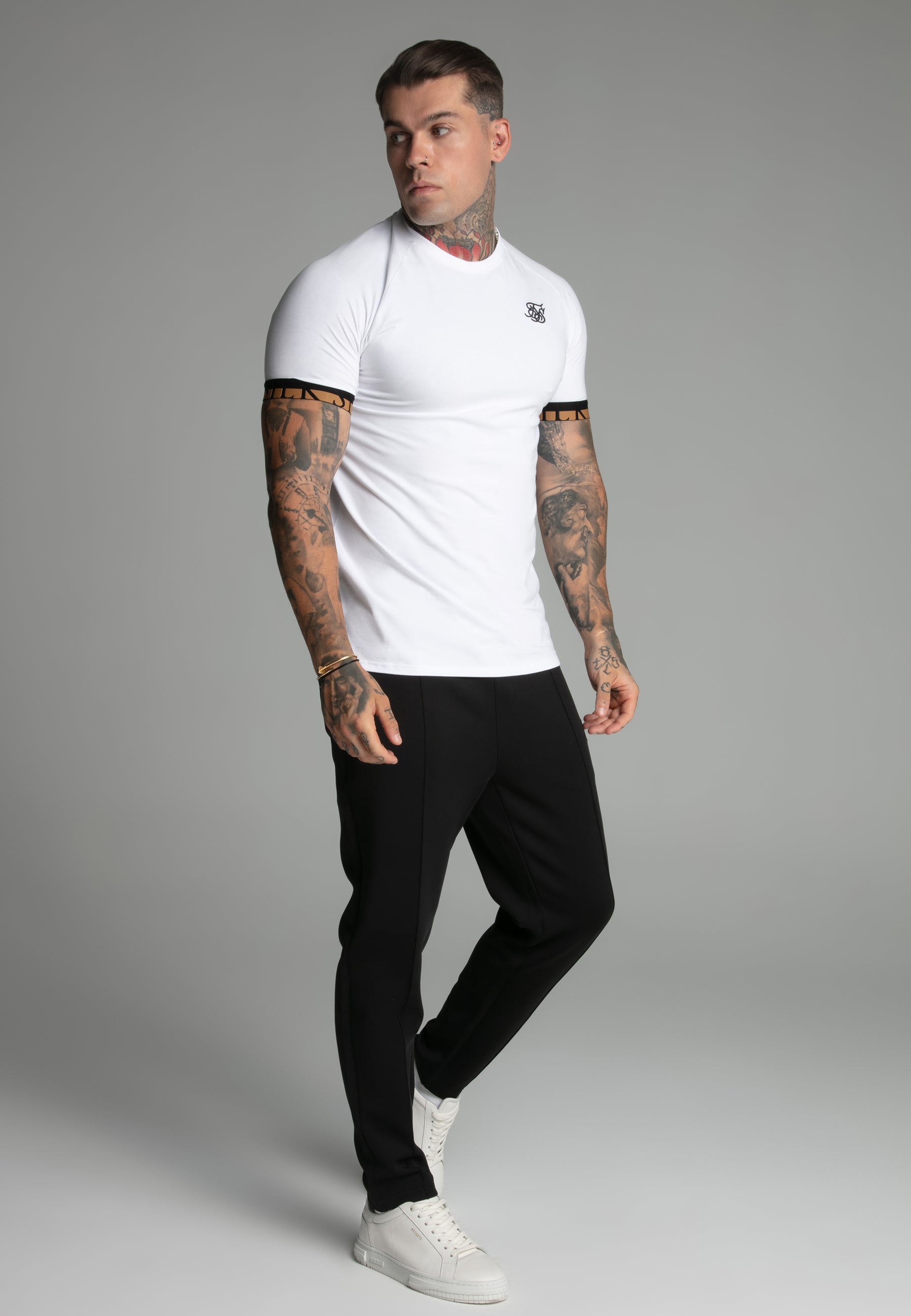 Smart Joggers in Black Hosen SikSilk