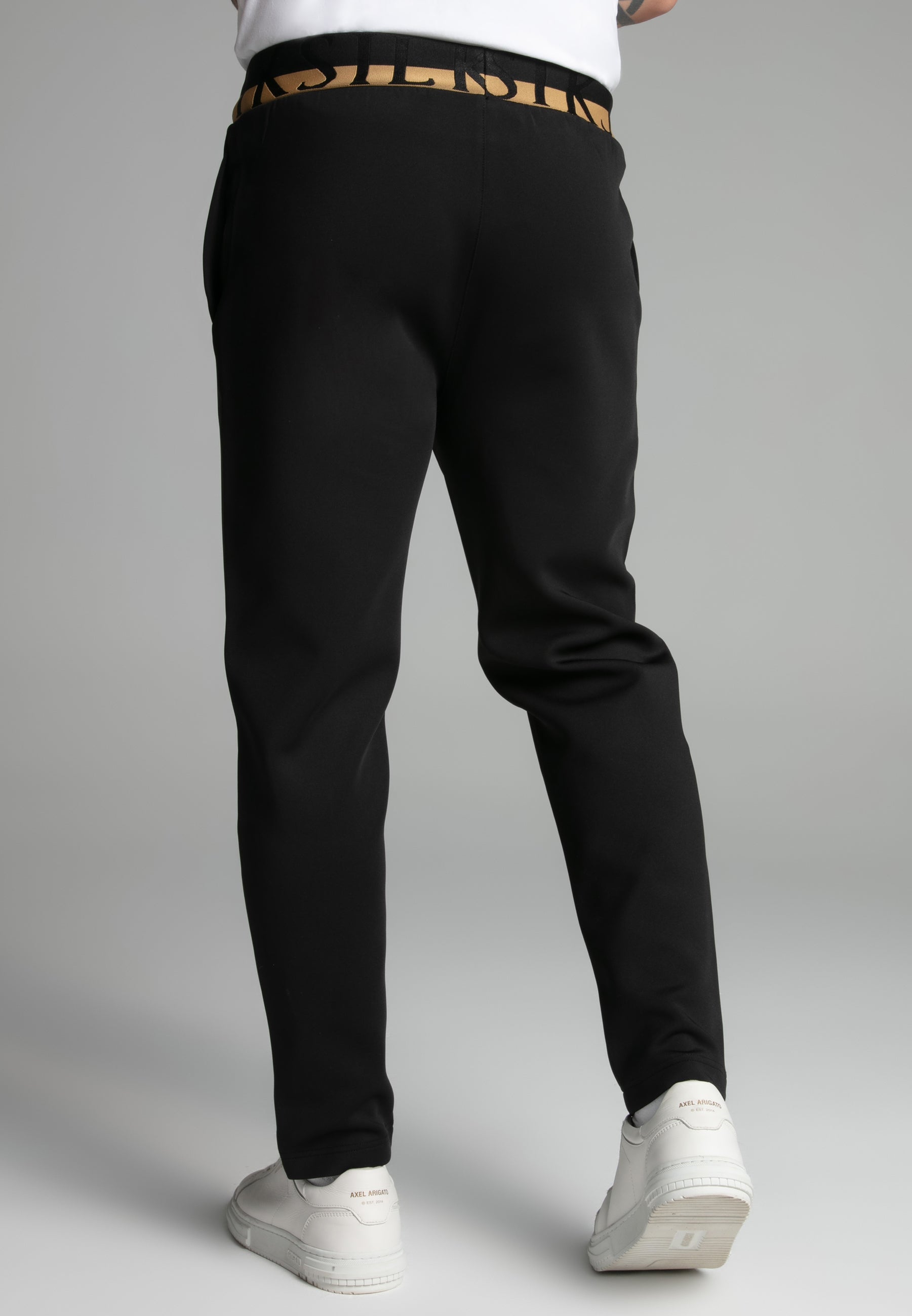 Smart Joggers in Black Hosen SikSilk