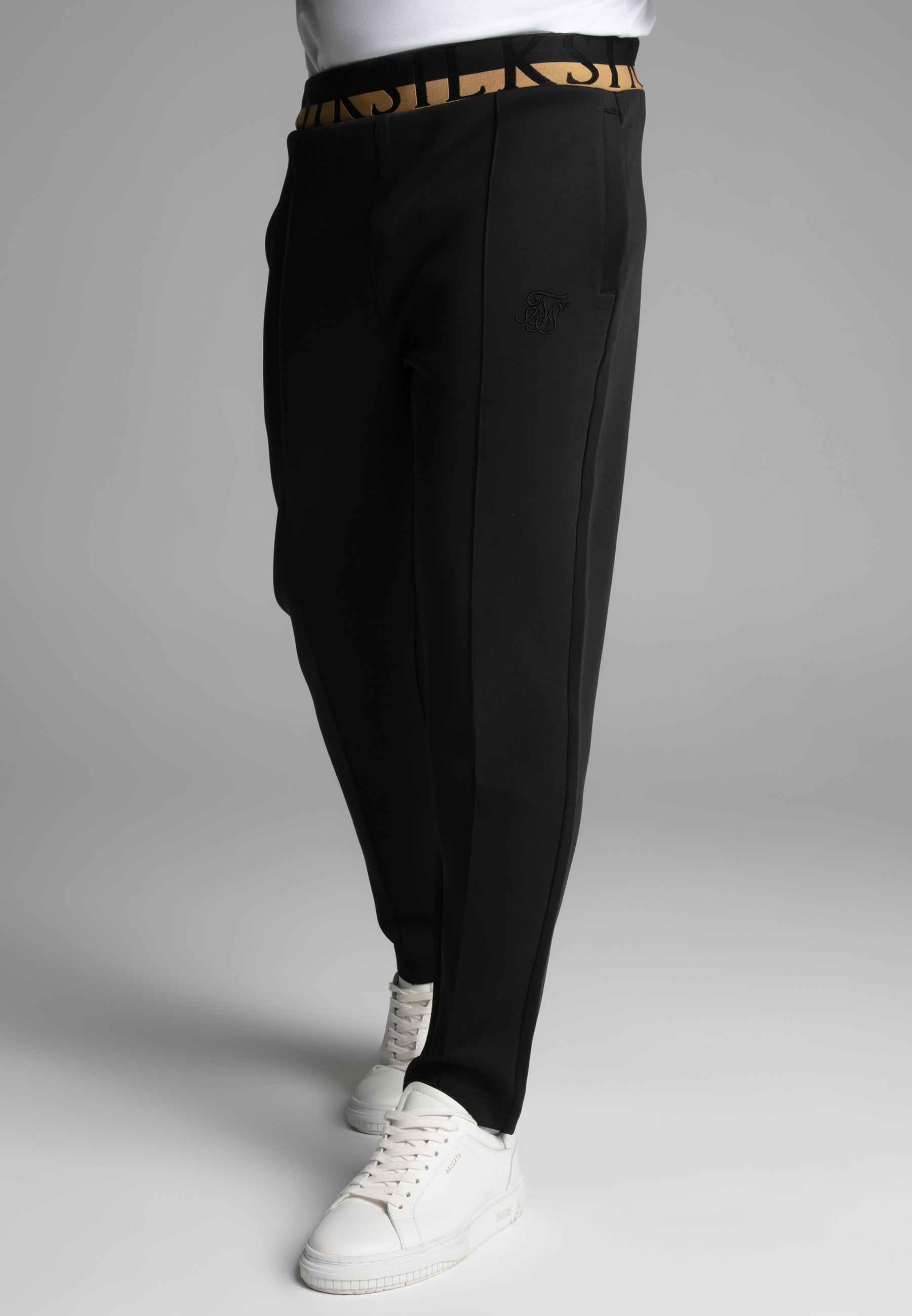 Smart Joggers in Black Hosen SikSilk
