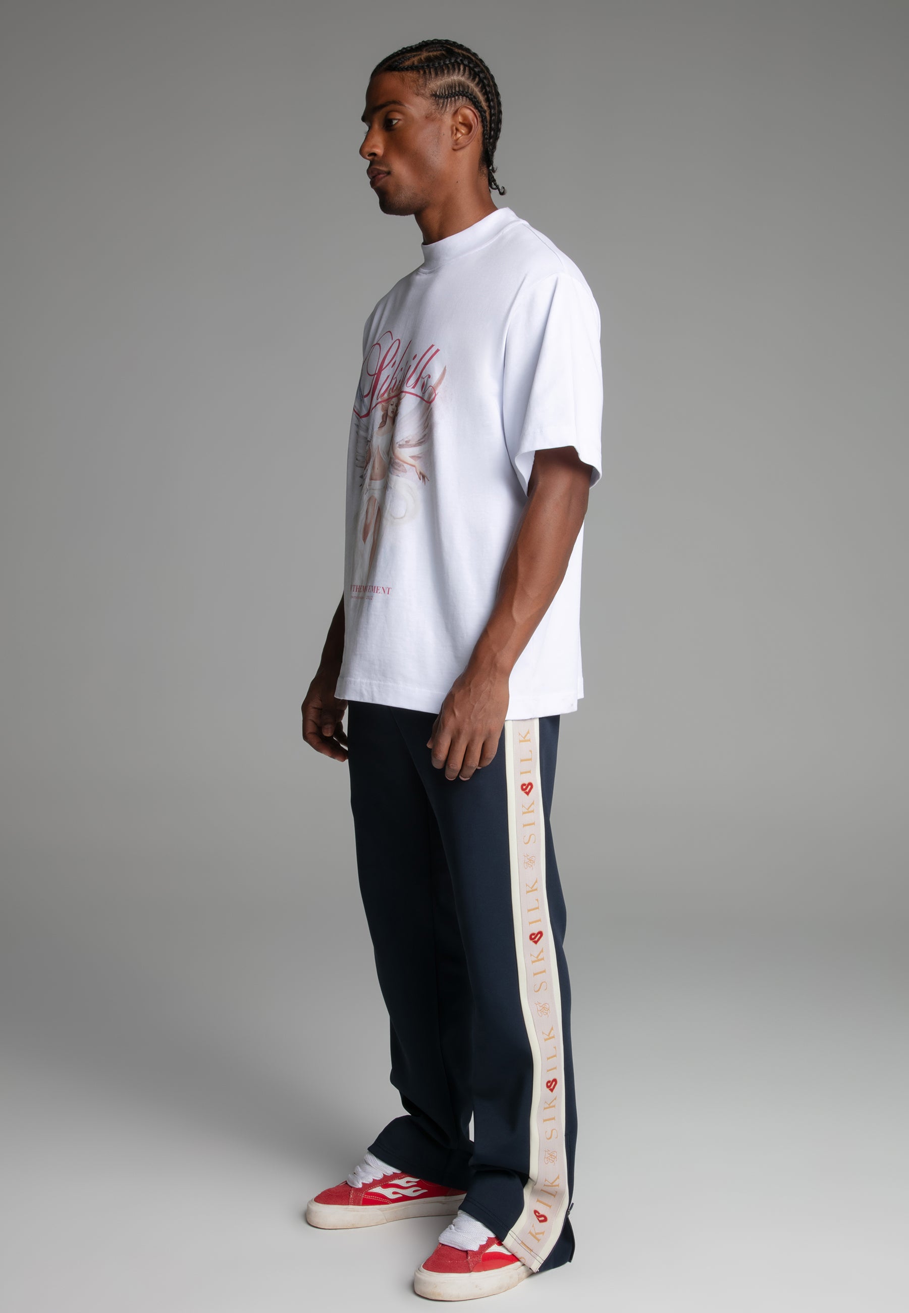 Angel T-Shirt in White T-Shirts SikSilk