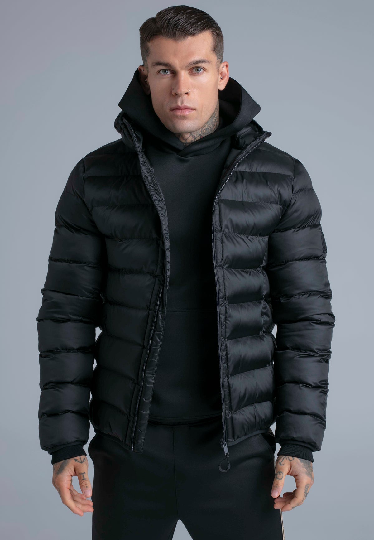 Steppjacke Bubble in Black Jacken SikSilk
