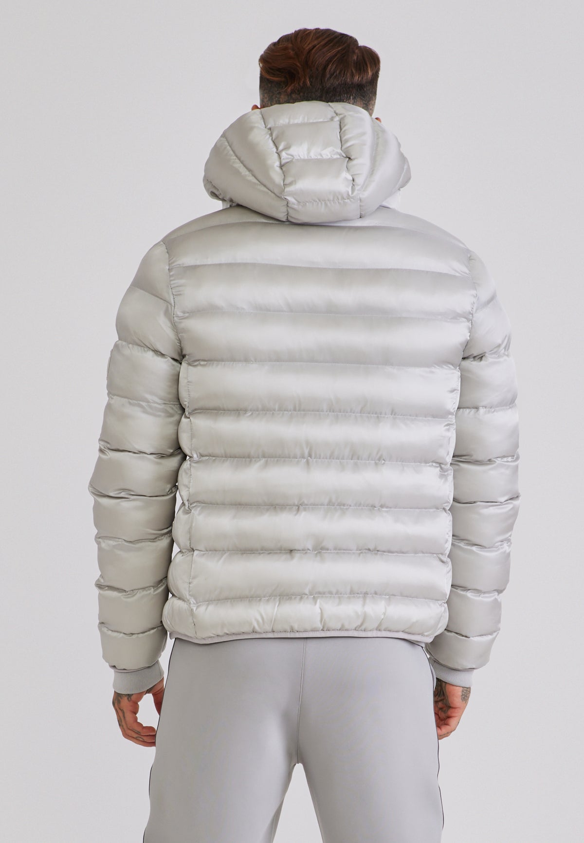 Steppjacke Bubble in Light Grey Jacken SikSilk