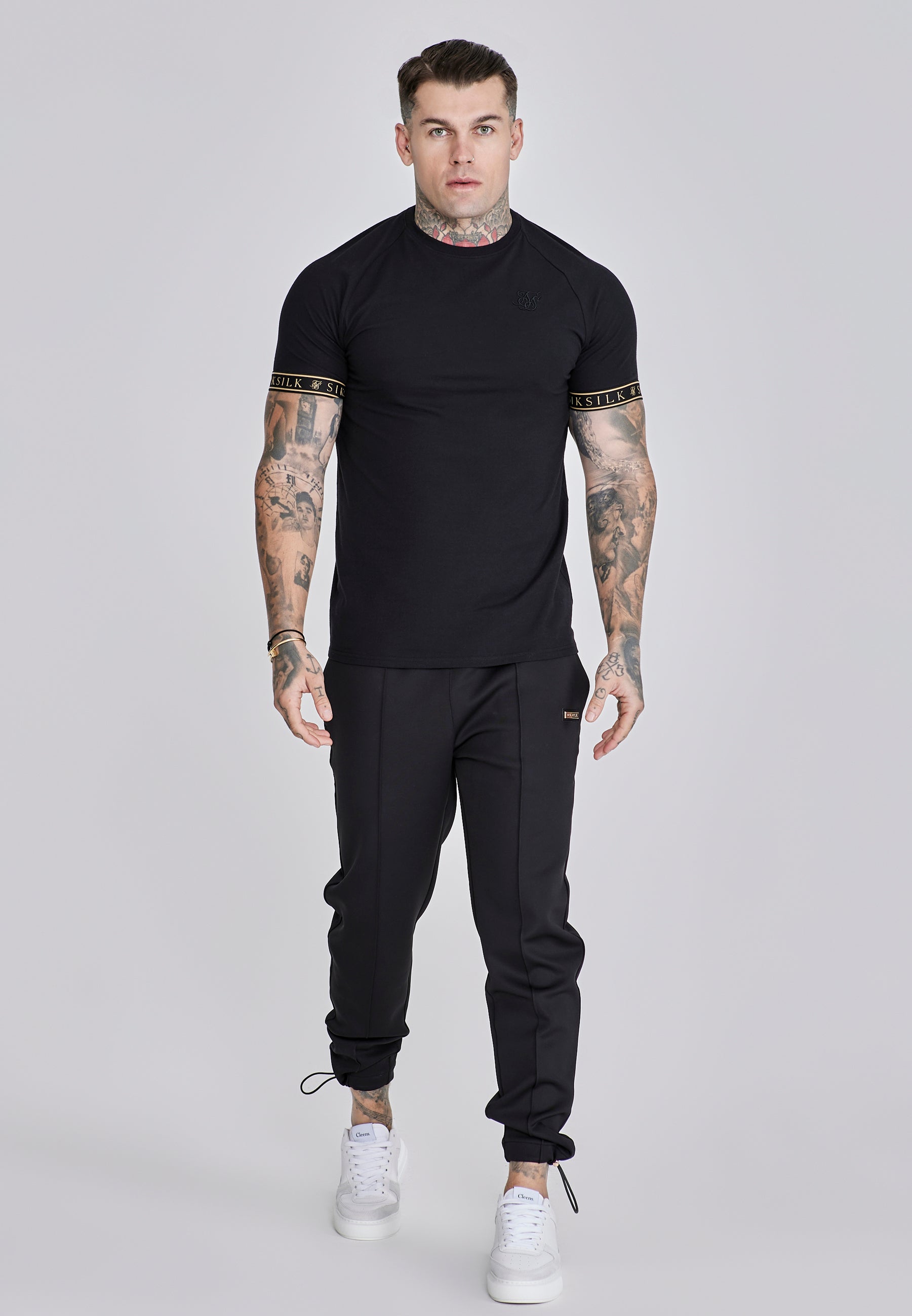 Tech T-Shirt in Black T-Shirts SikSilk