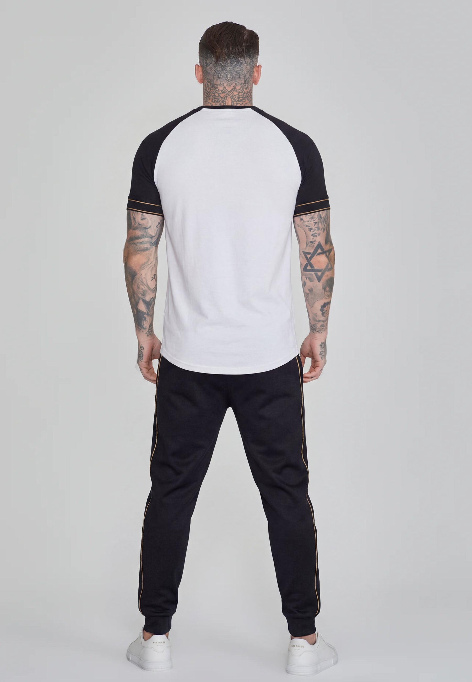 Tapered Joggers in Black