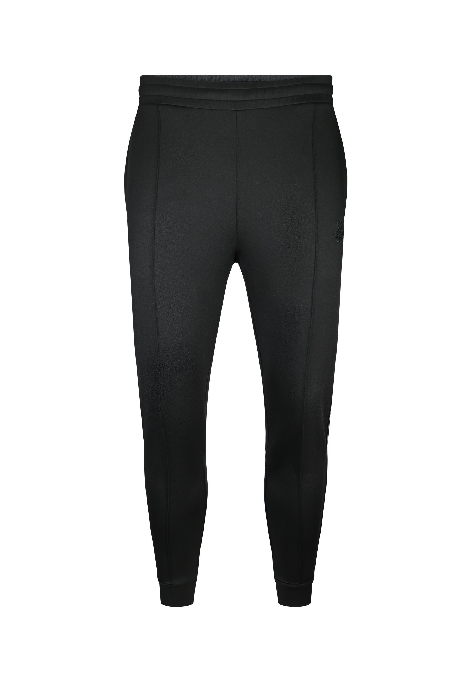 Tapered Joggers in Black Hosen SikSilk