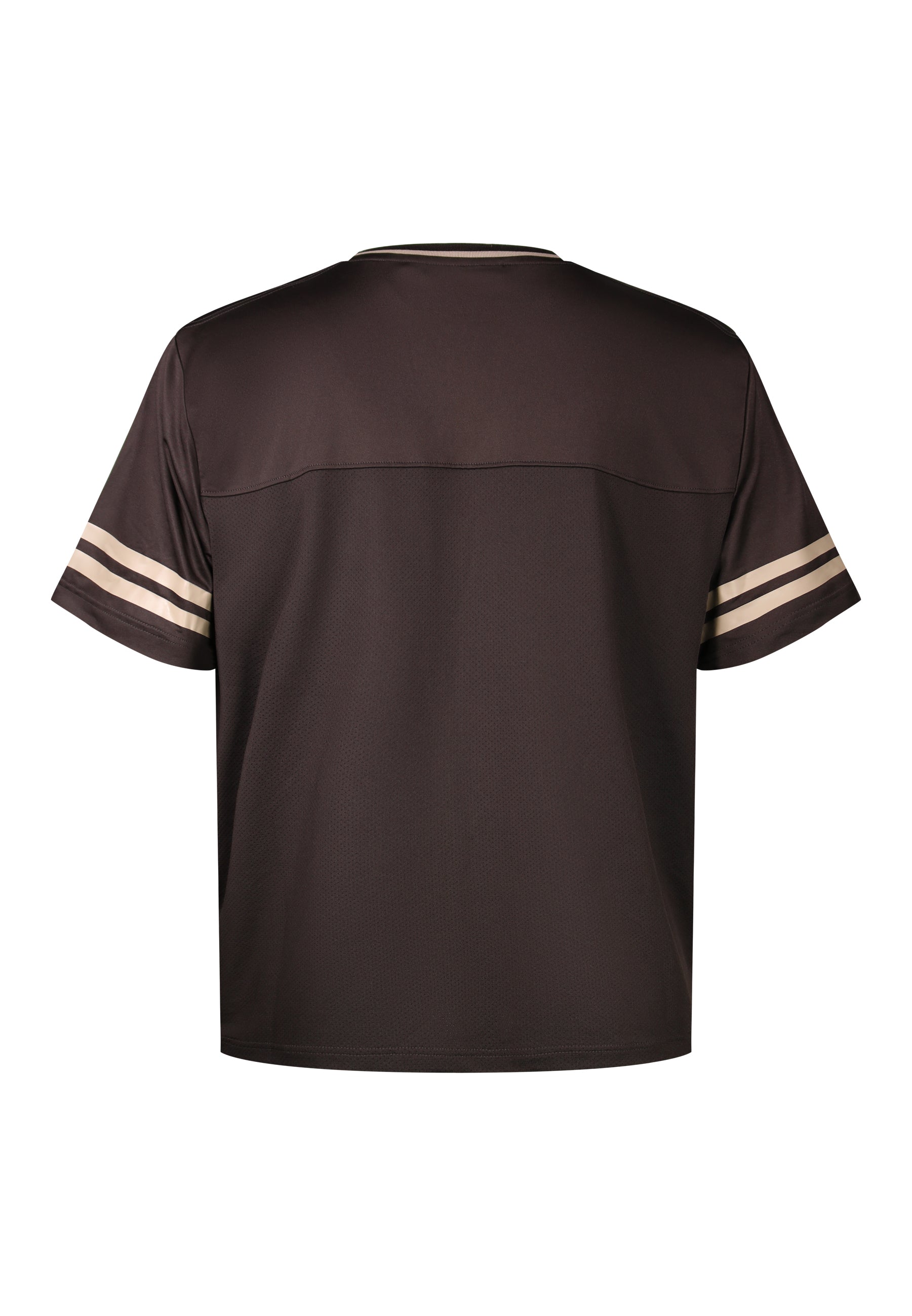 Football T-Shirt in Brown T-Shirts SikSilk