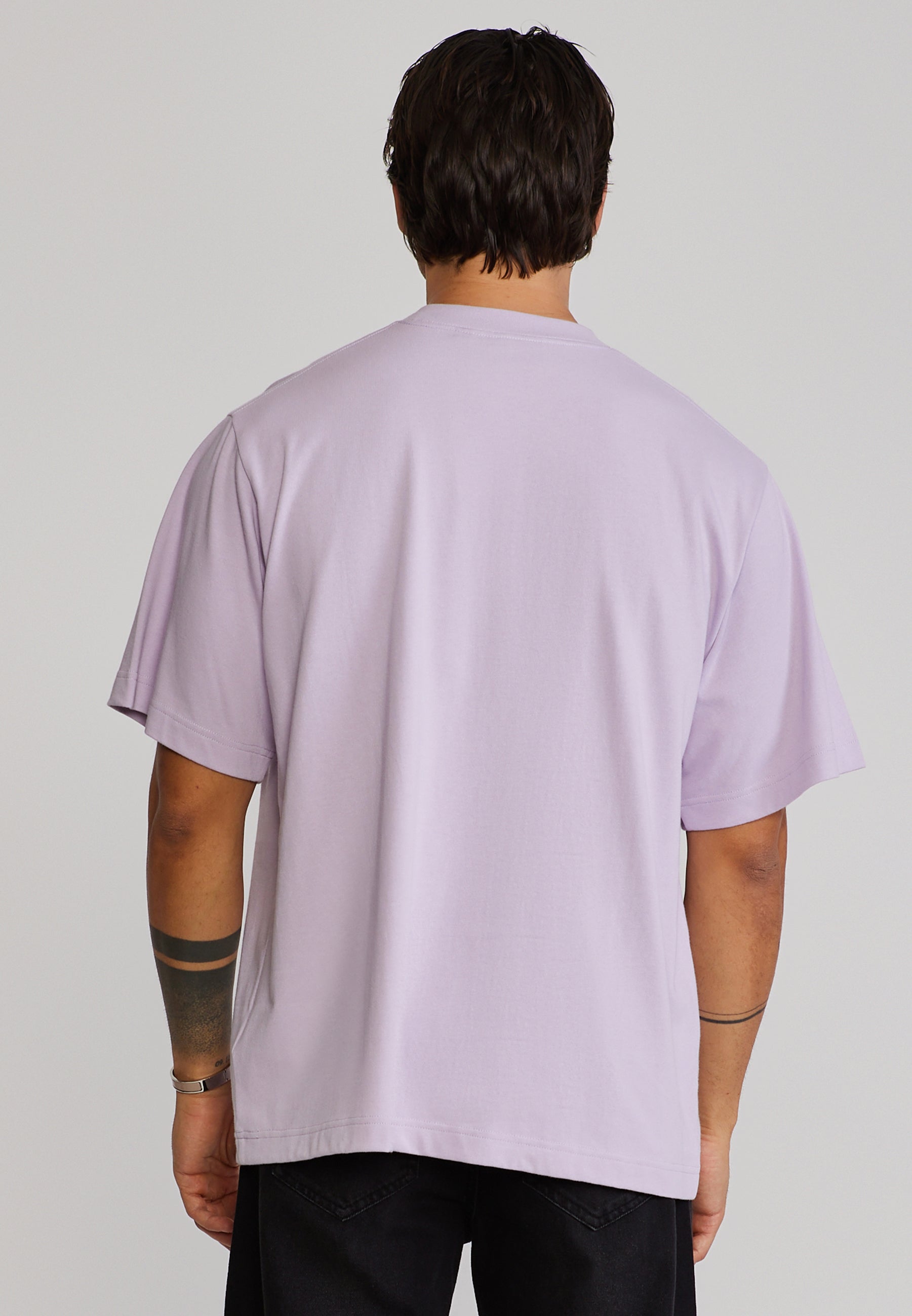 Graphic T-Shirt in Purple T-Shirts SikSilk