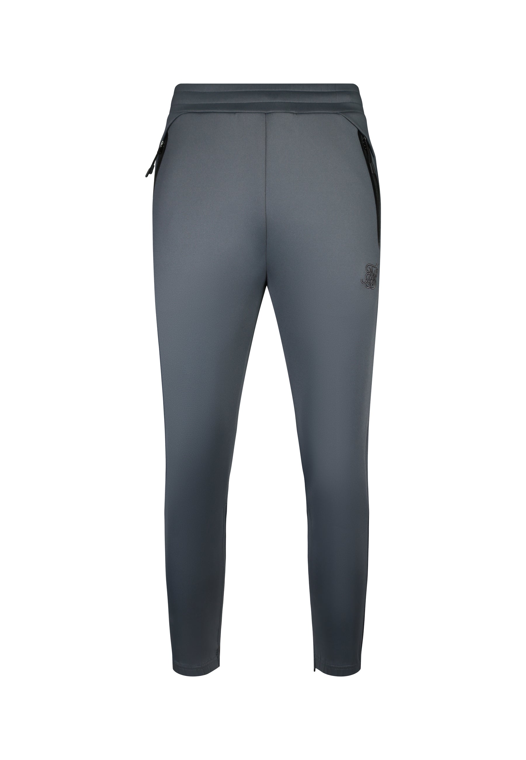 Tapered Joggers in Grey Hosen SikSilk