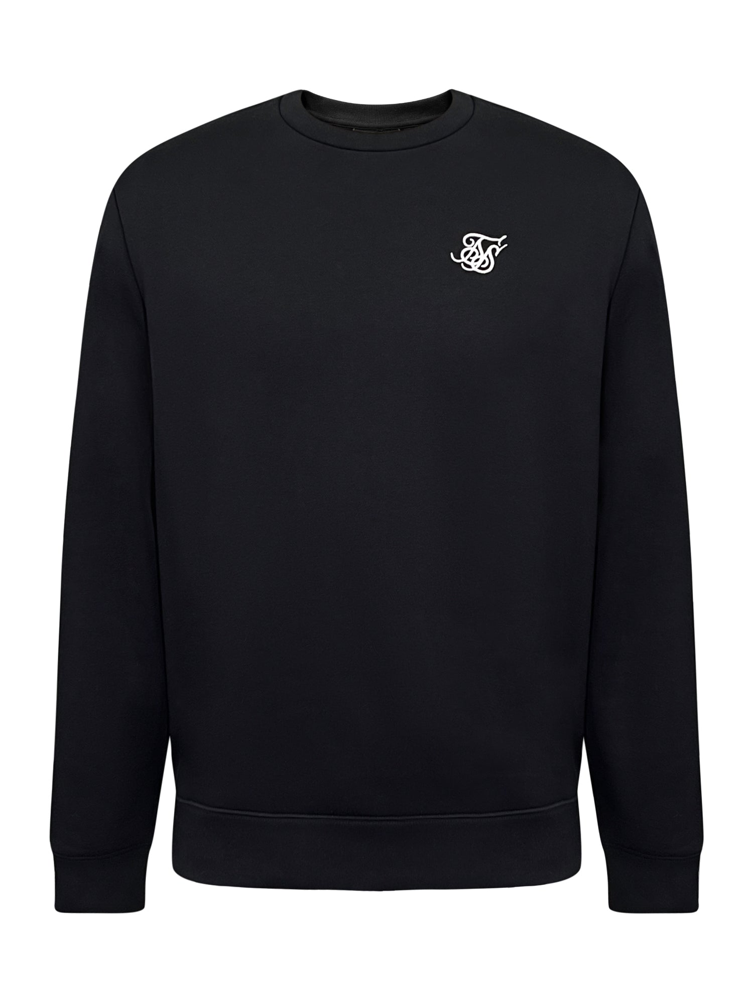 Essentials Sweater in Black Sweatshirts SikSilk