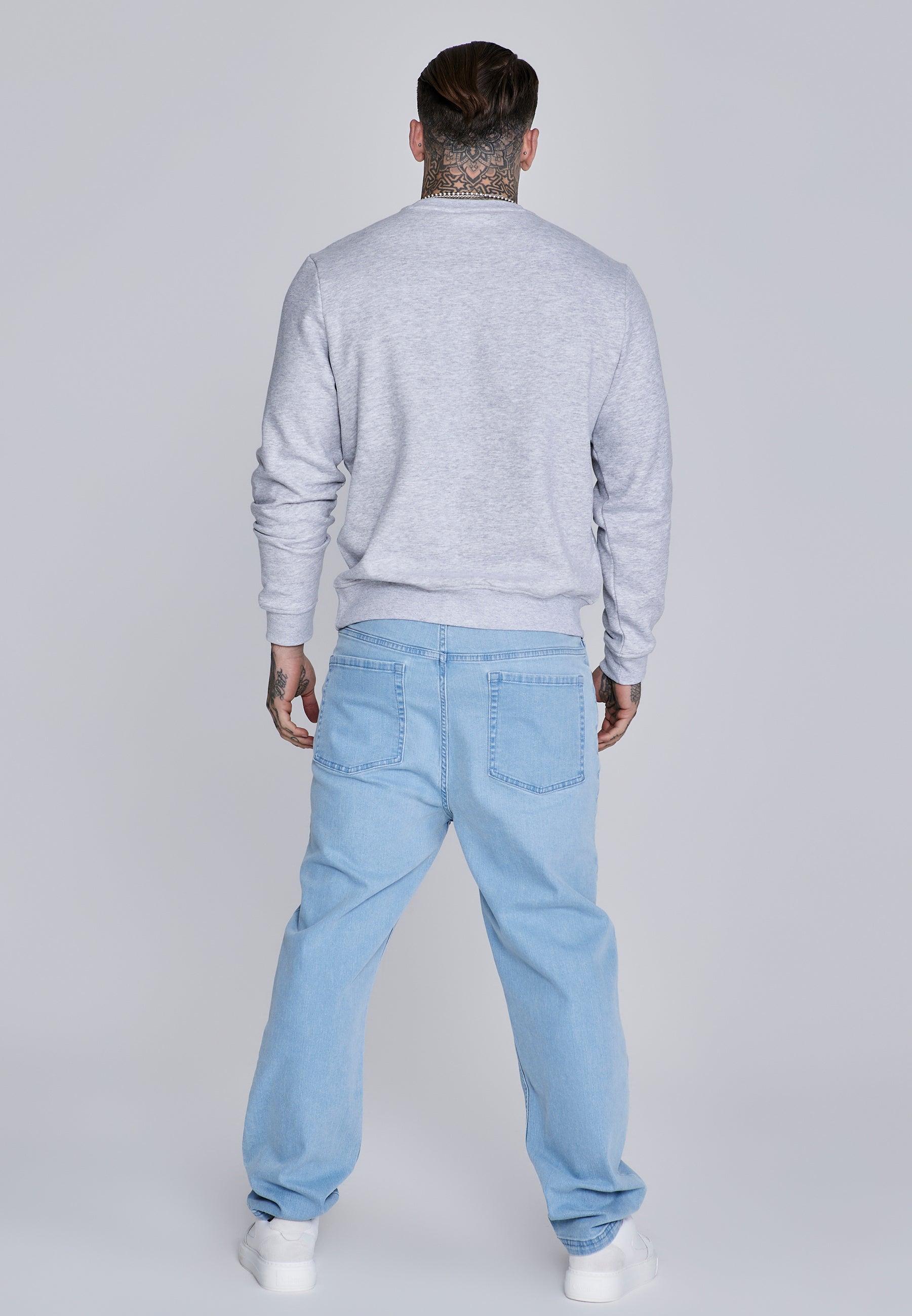 Essentials Sweater in Grey Marl