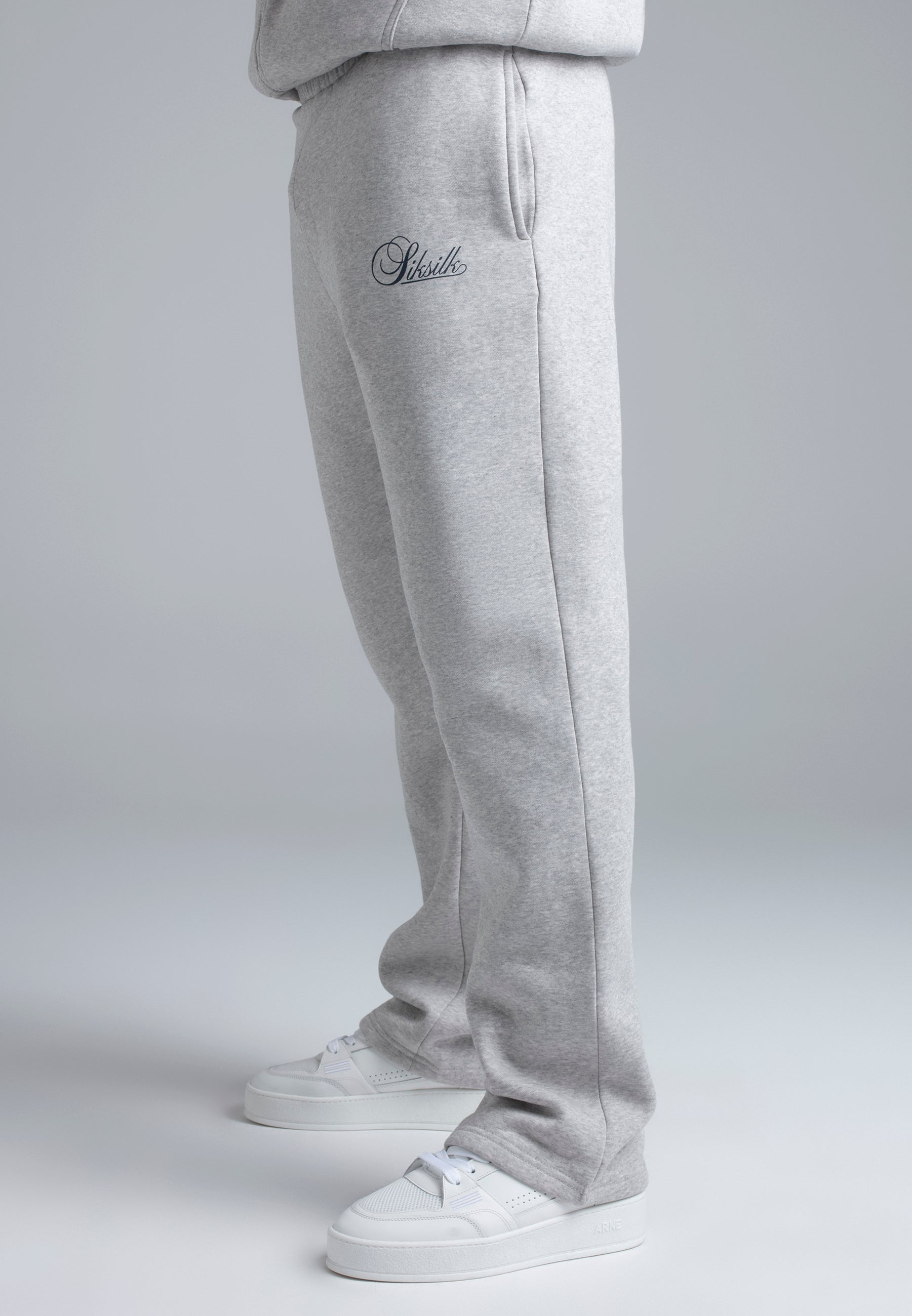 Essentials Track Pants in Grey Marl Hosen SikSilk