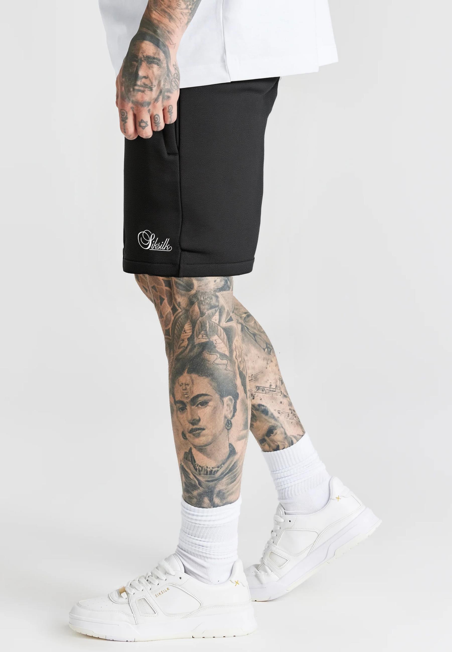 Essentials Shorts in Black Shorts SikSilk