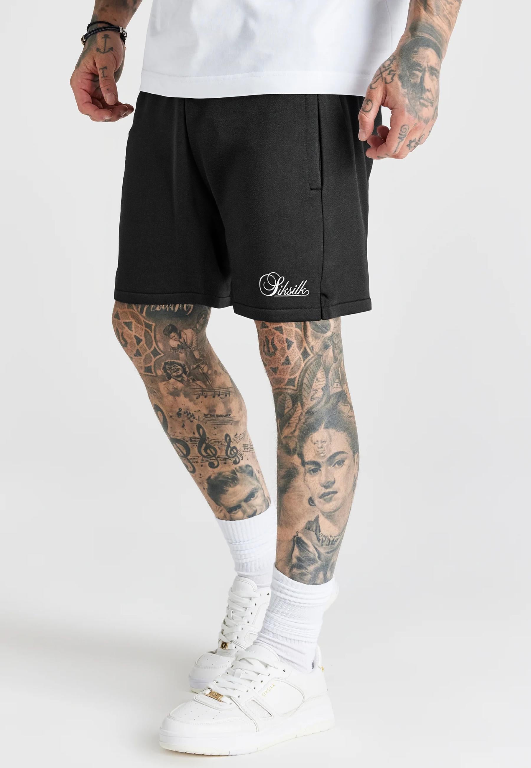 Essentials Shorts in Black Shorts SikSilk