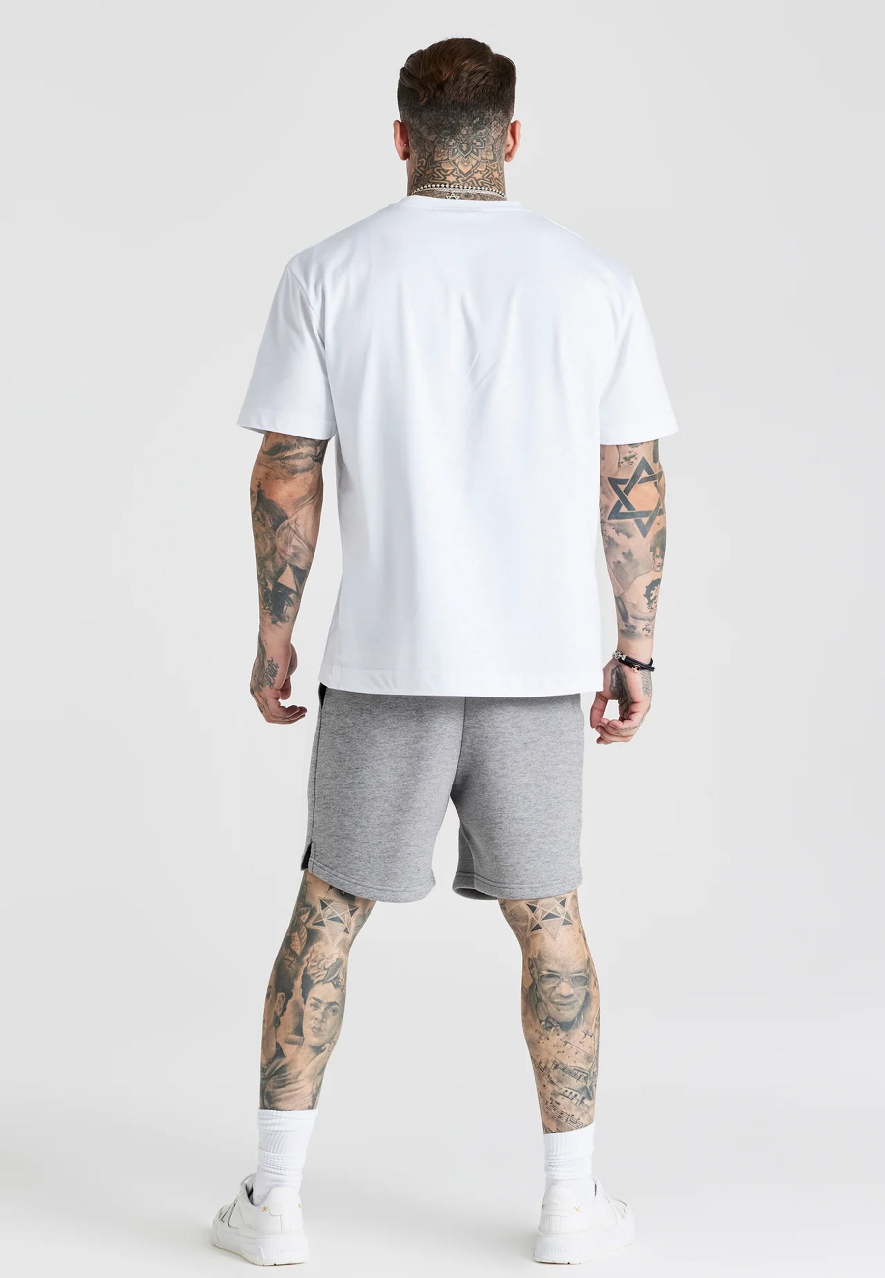 Essentials Shorts in Grey Marl Shorts SikSilk