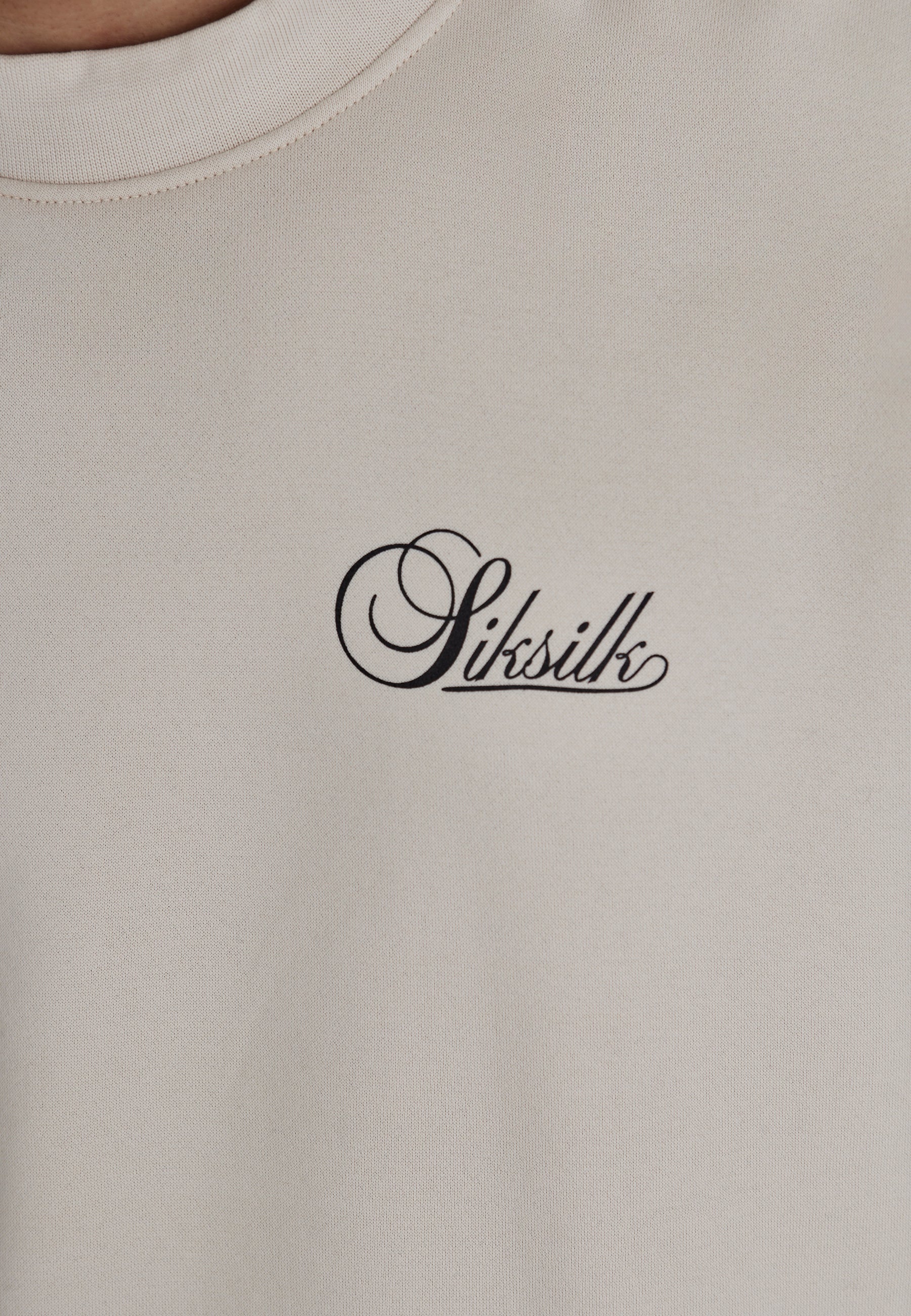 Essentials Sweater in Ecru Sweatshirts SikSilk