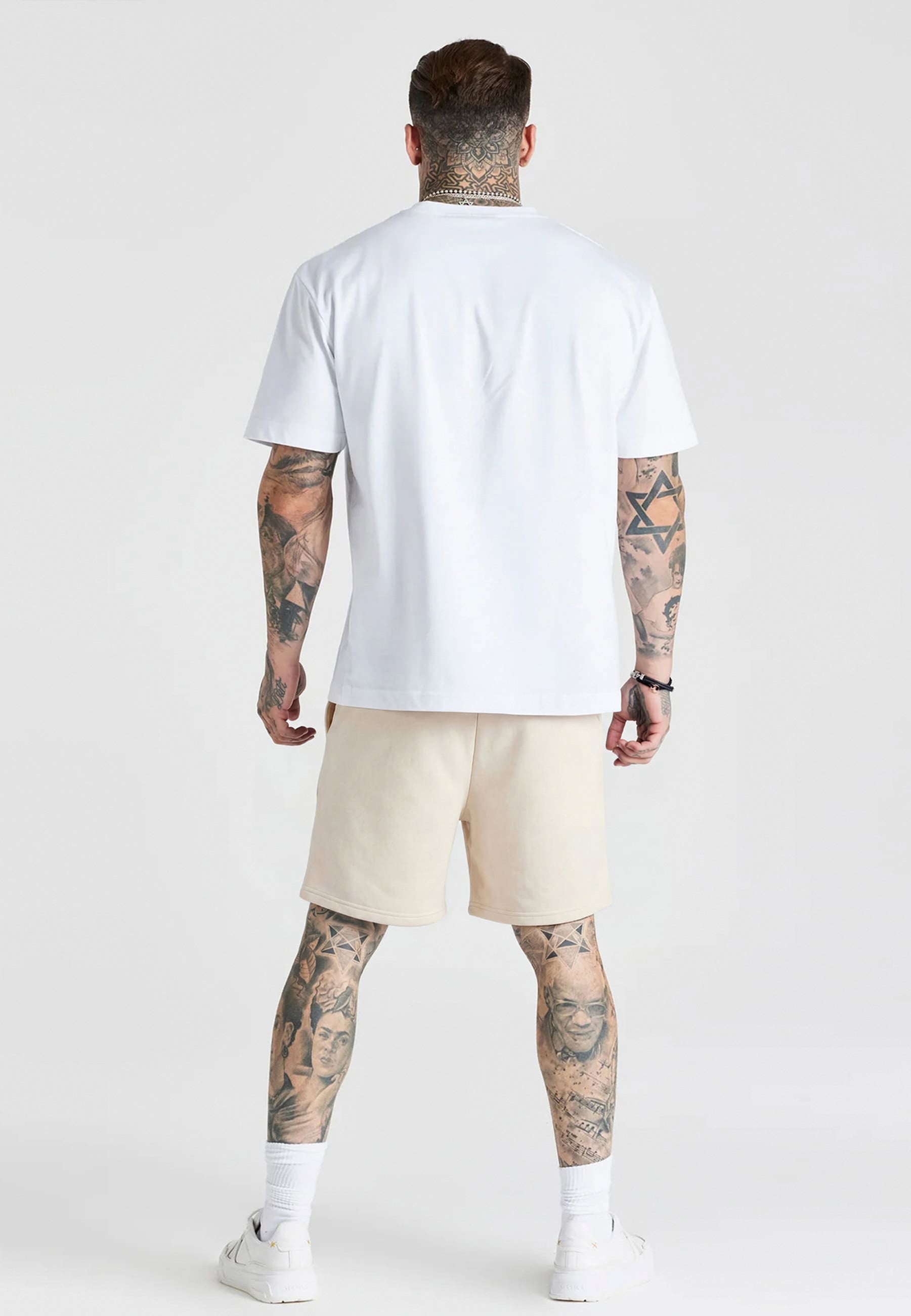Essentials Shorts in Ecru Shorts SikSilk