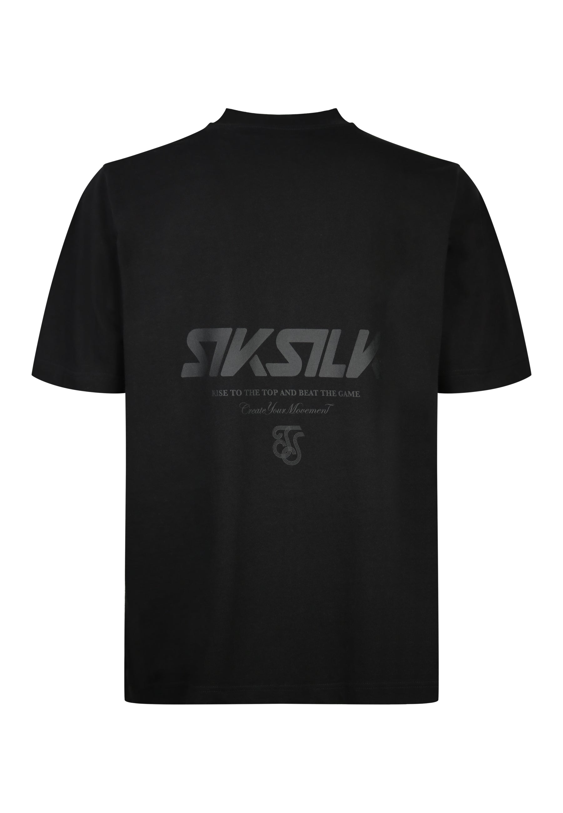 Graphic T-Shirt in Black T-Shirts SikSilk