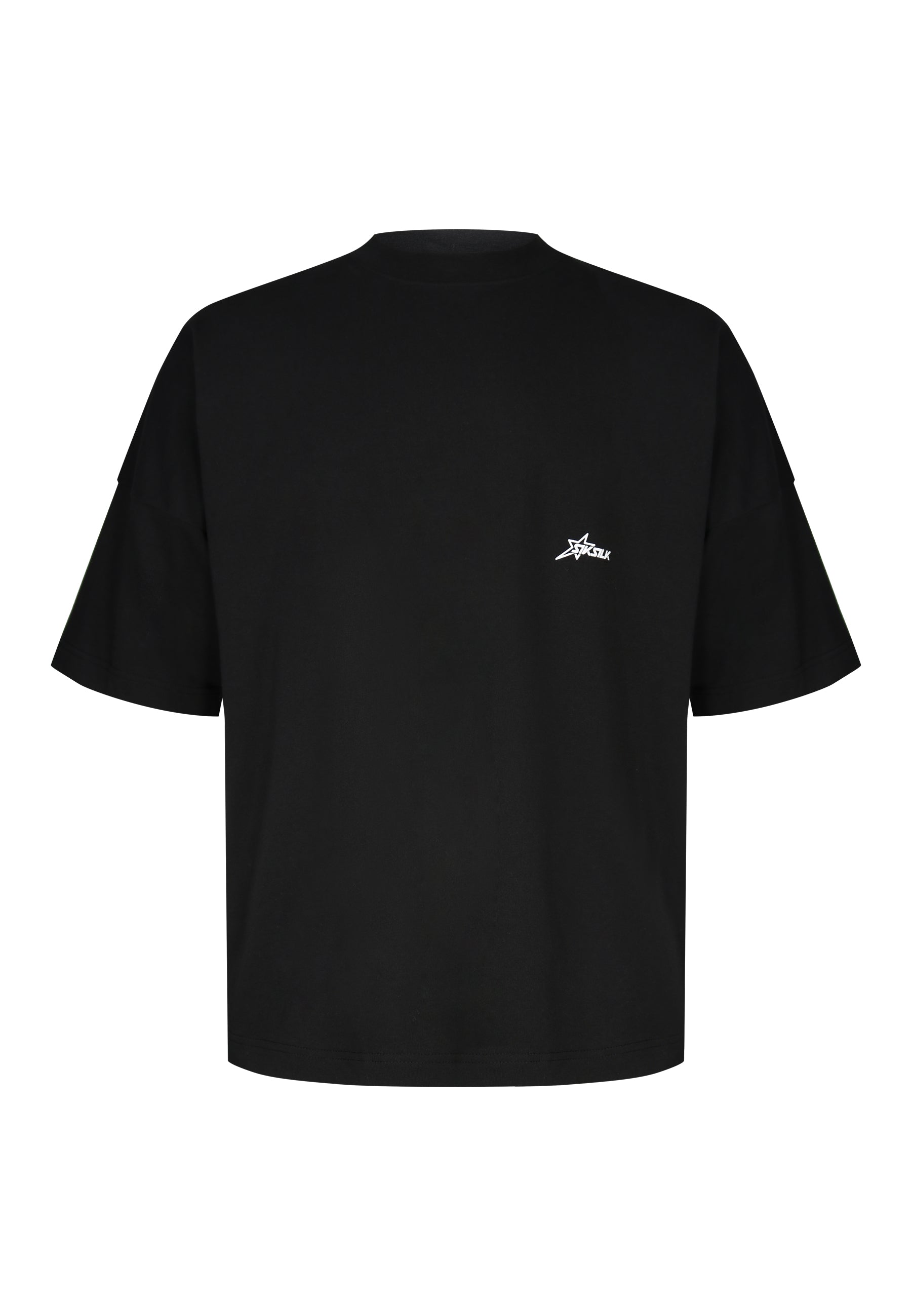 Graphic T-Shirt in Black T-Shirts SikSilk