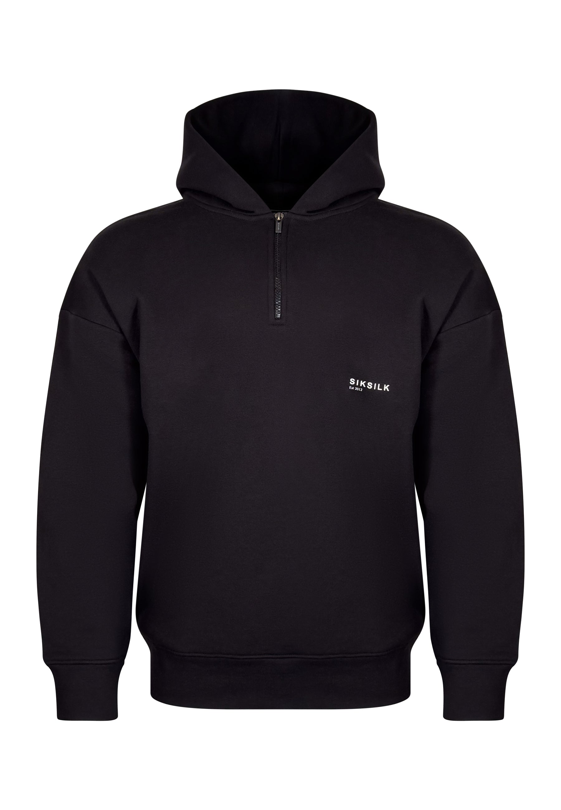 Graphic Hoodie in Black Kapuzenpullover SikSilk