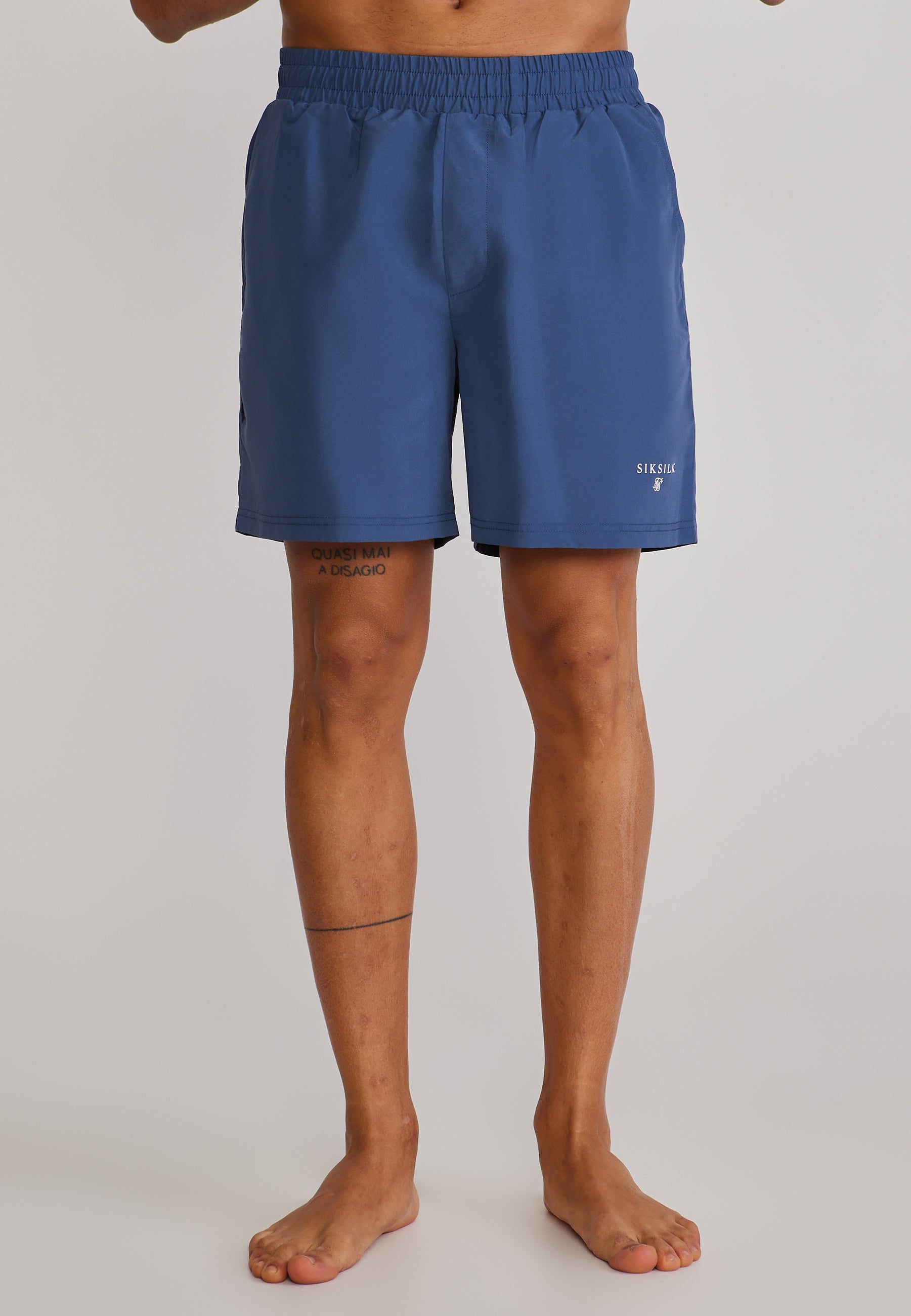 Swim Shorts in Blue Badehosen SikSilk