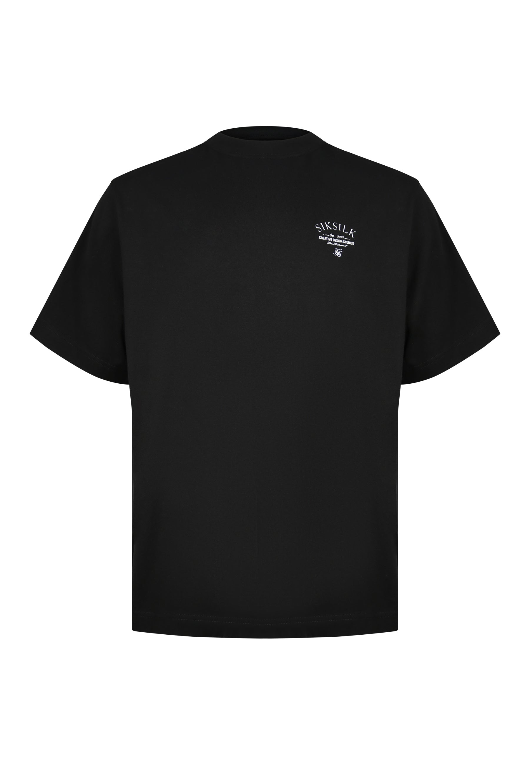Graphic T-Shirt in Black T-Shirts SikSilk