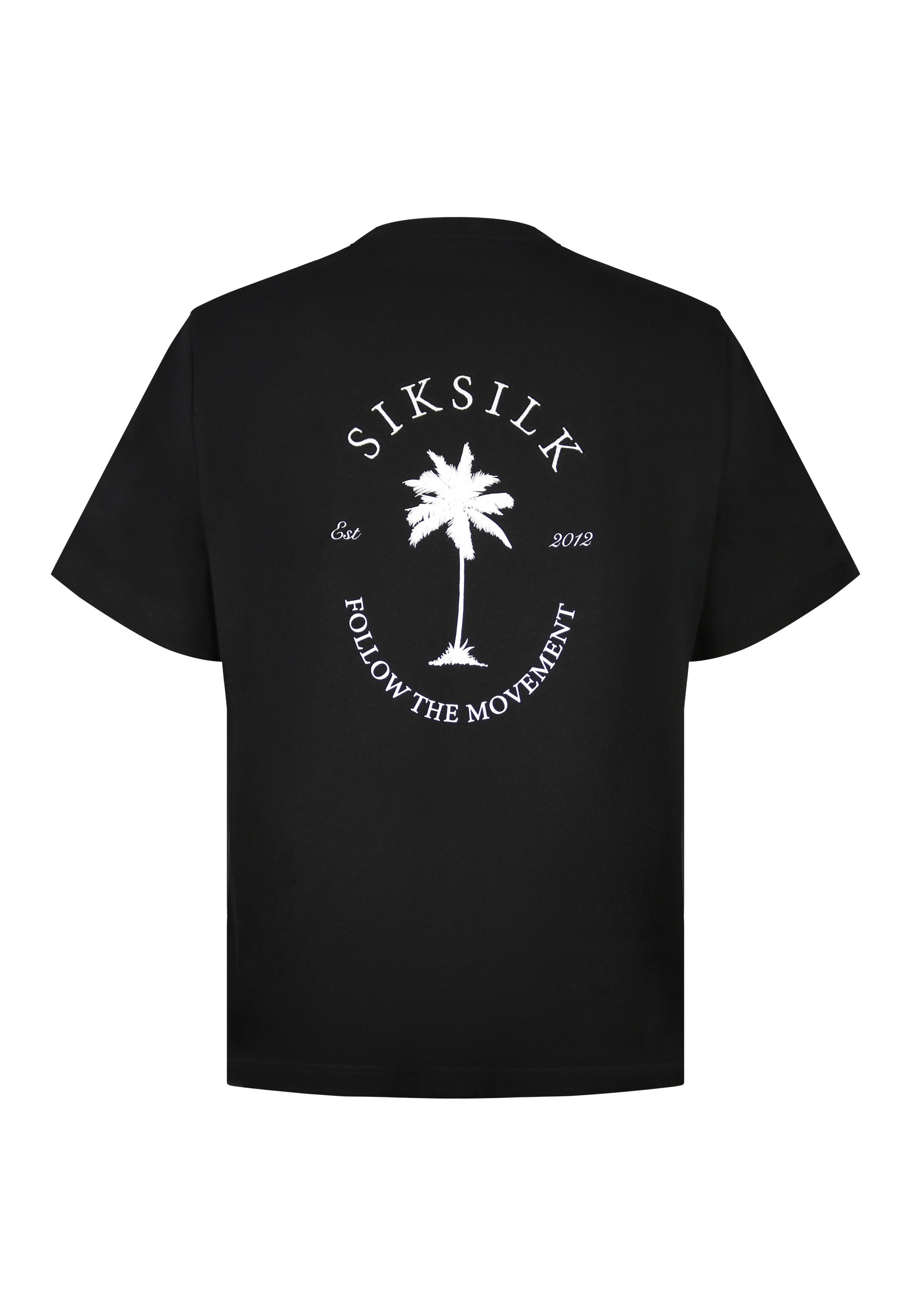 Graphic T-Shirt in Black T-Shirts SikSilk