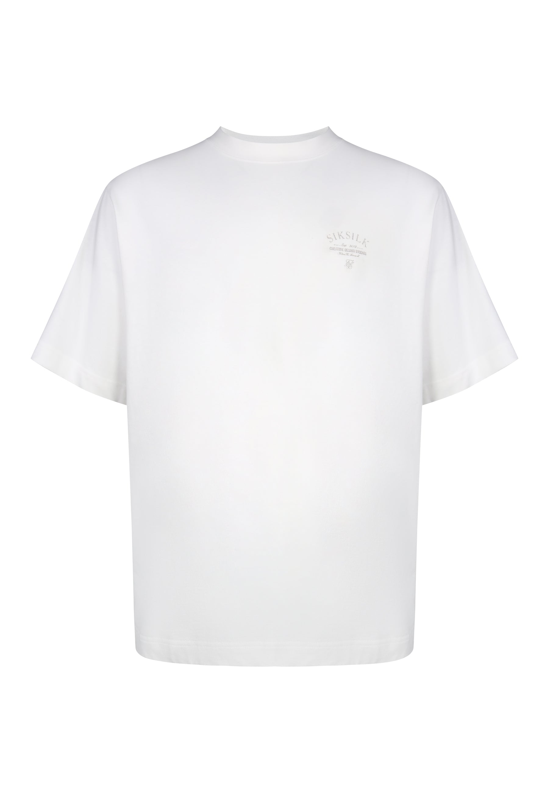 Graphic T-Shirt in White T-Shirts SikSilk