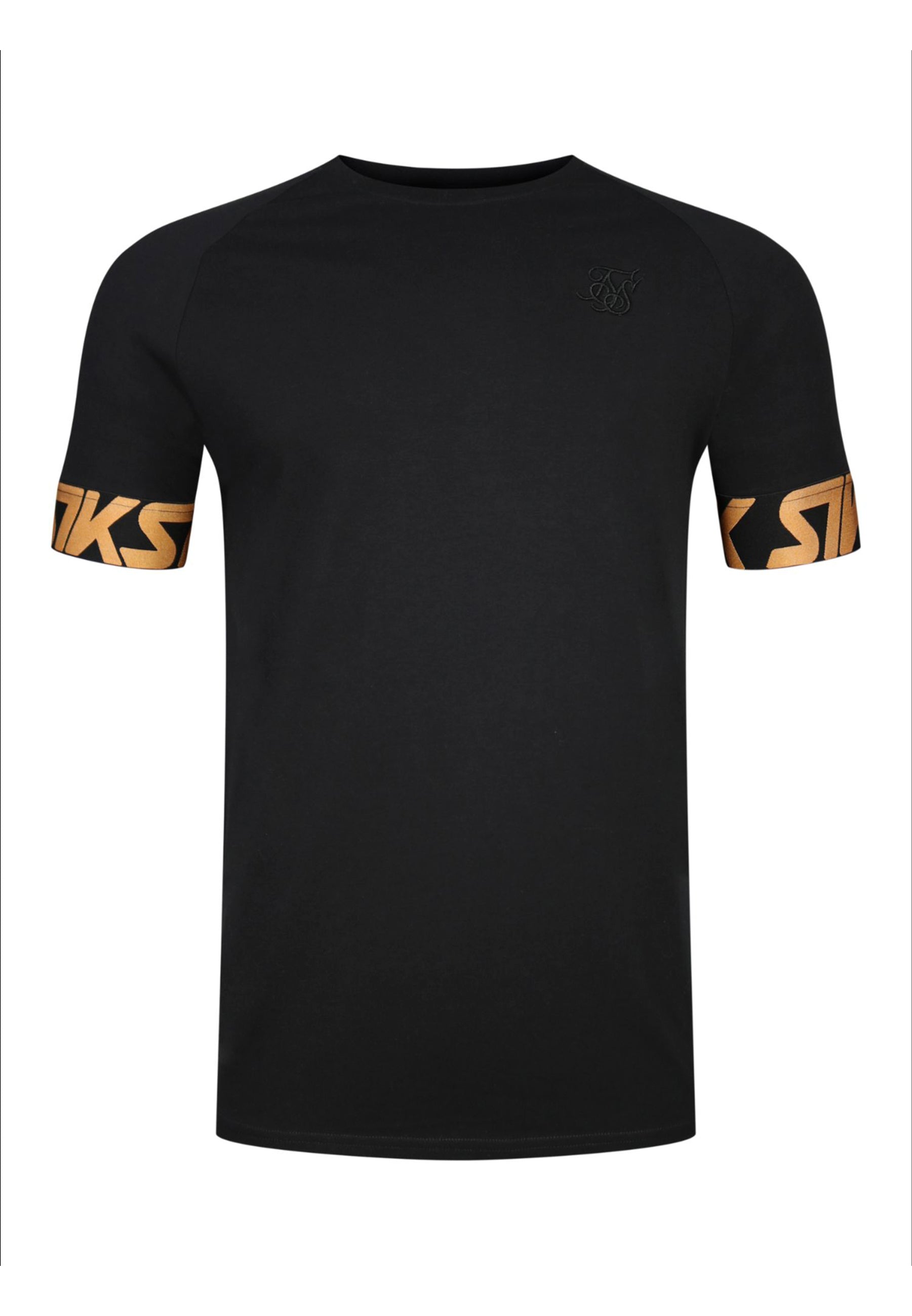 Dynamic T-Shirt in Black T-Shirts SikSilk