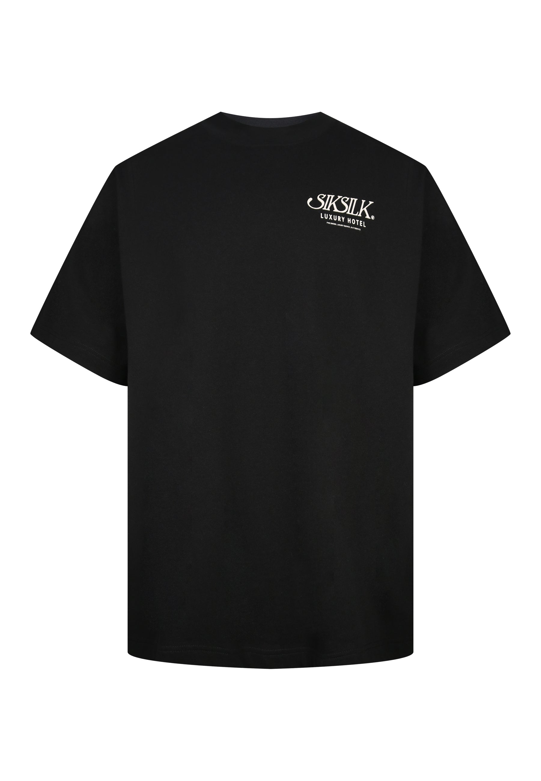 Graphic T-Shirt in Black T-Shirts SikSilk