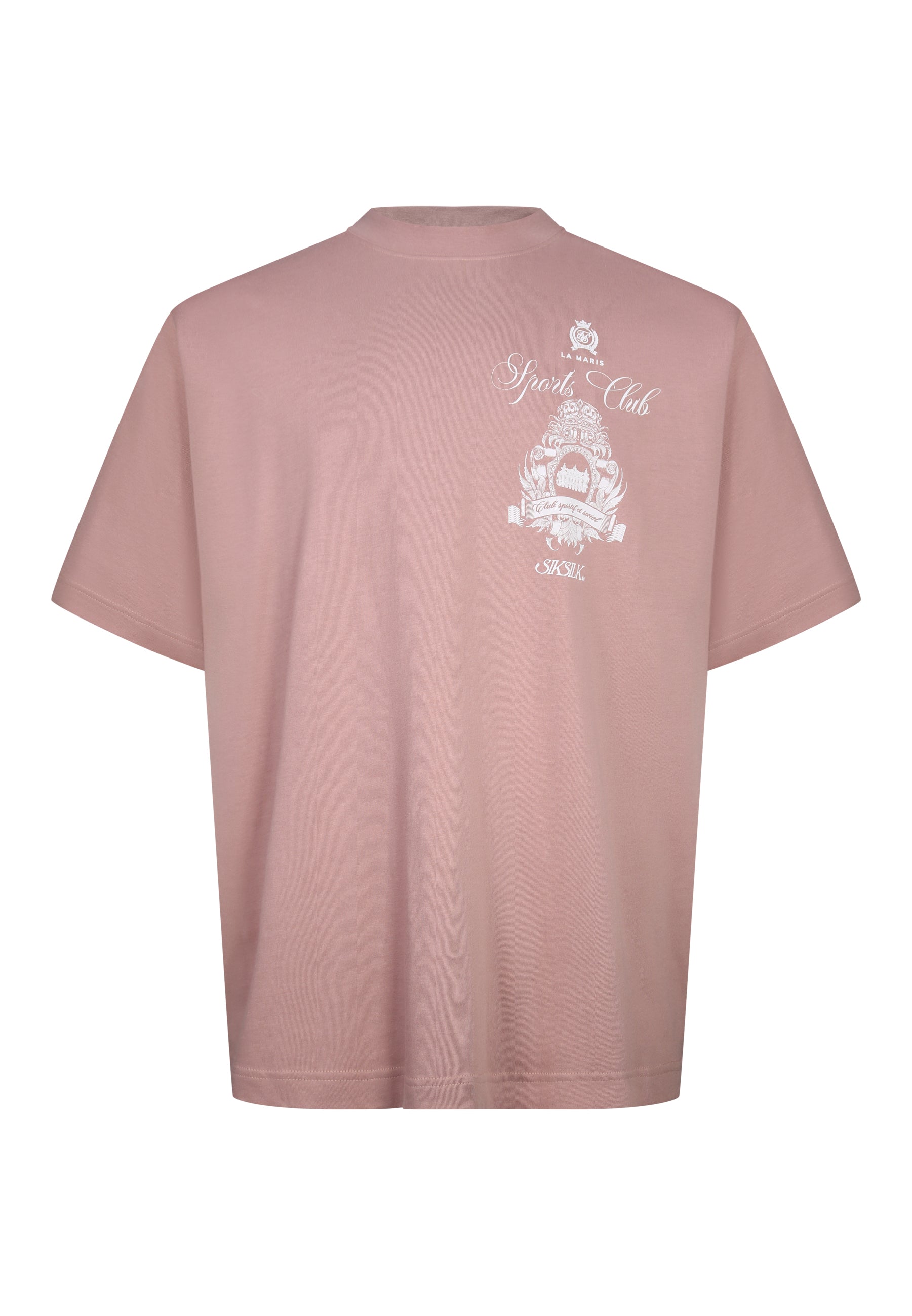 Graphic T-Shirt in Pink T-Shirts SikSilk
