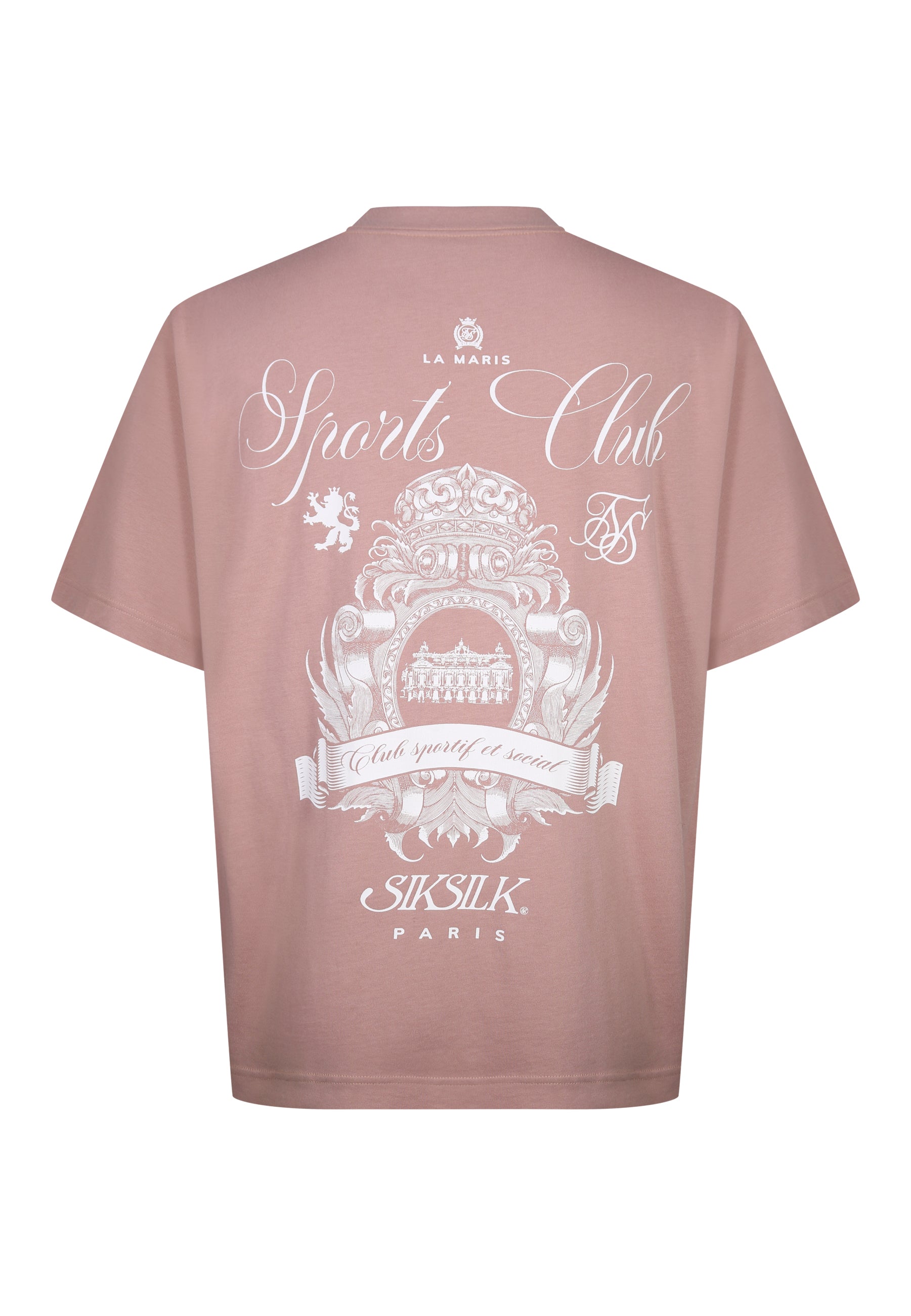 Graphic T-Shirt in Pink T-Shirts SikSilk