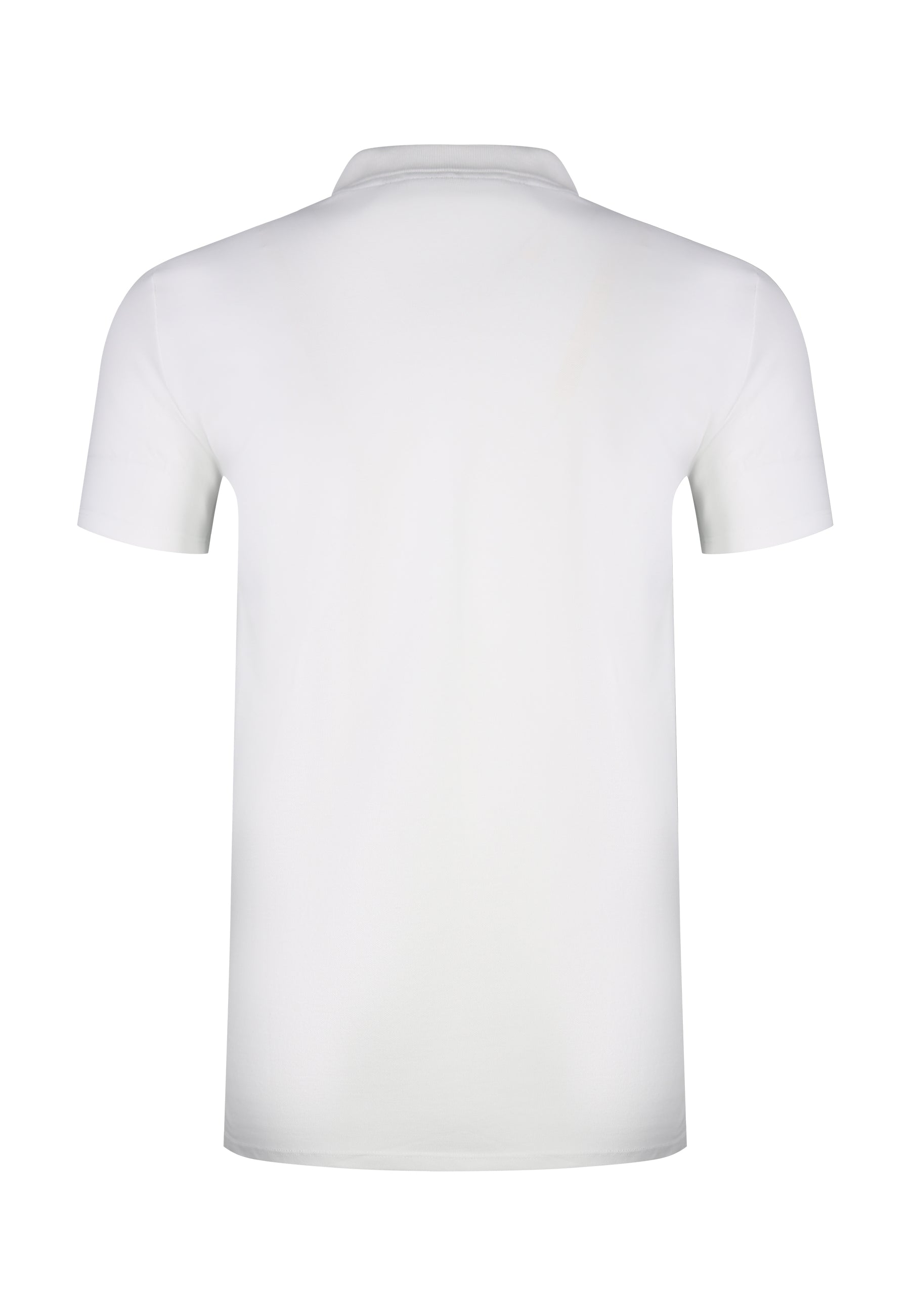 Polo T-Shirt in White T-Shirts SikSilk