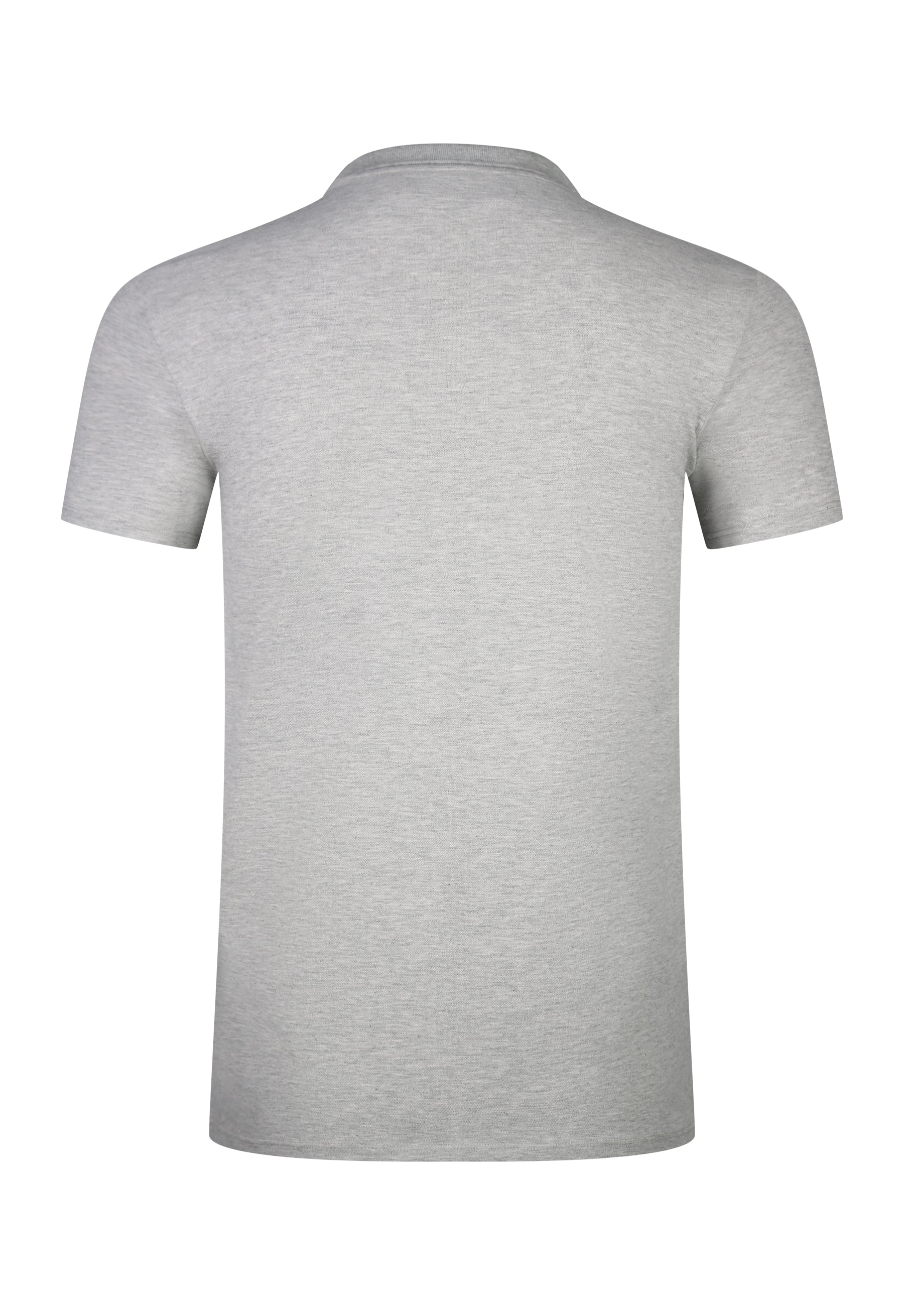 Polo T-Shirt in Grey Marl T-Shirts SikSilk