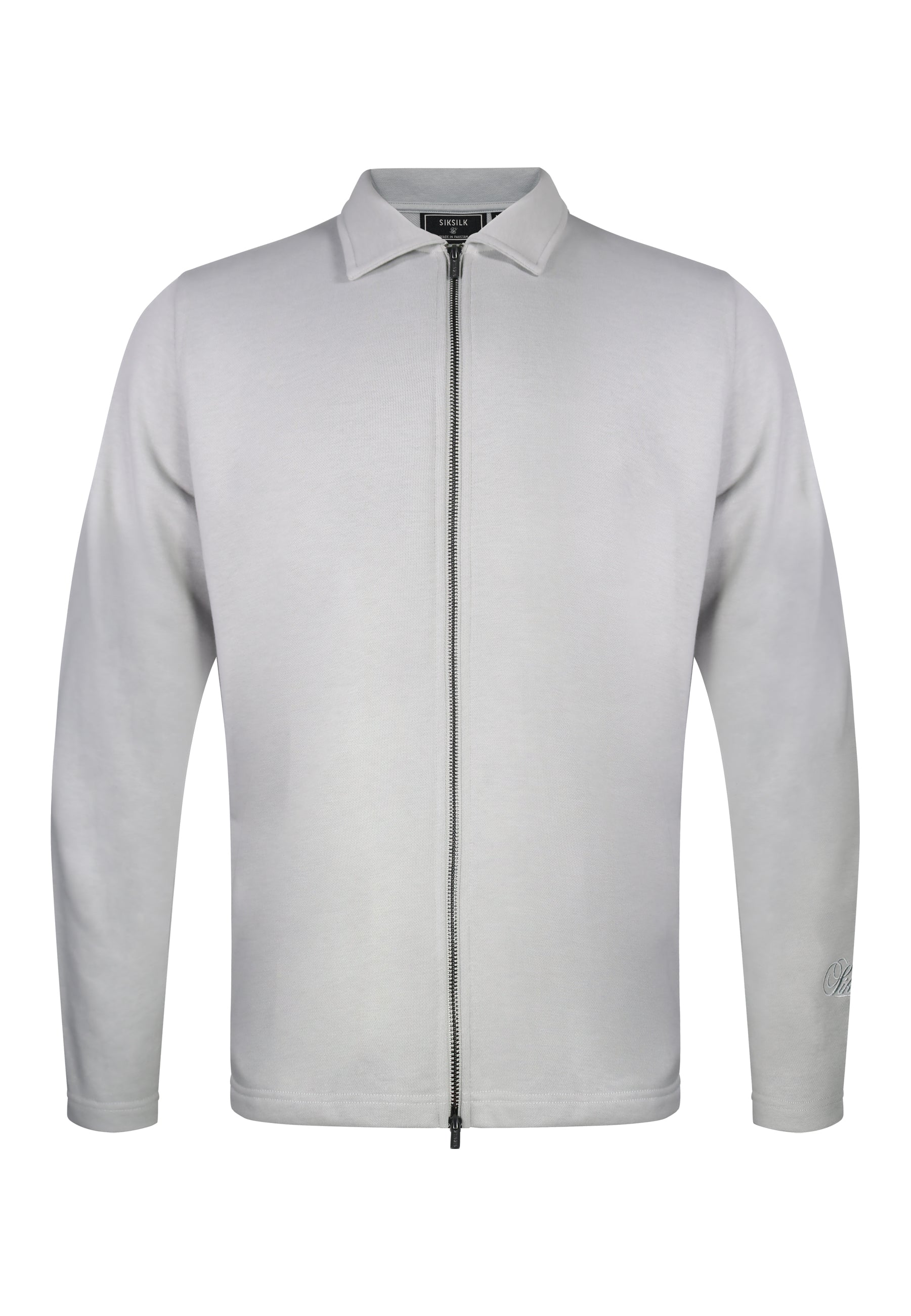 Smart Overshirt in Light Grey Hemden SikSilk
